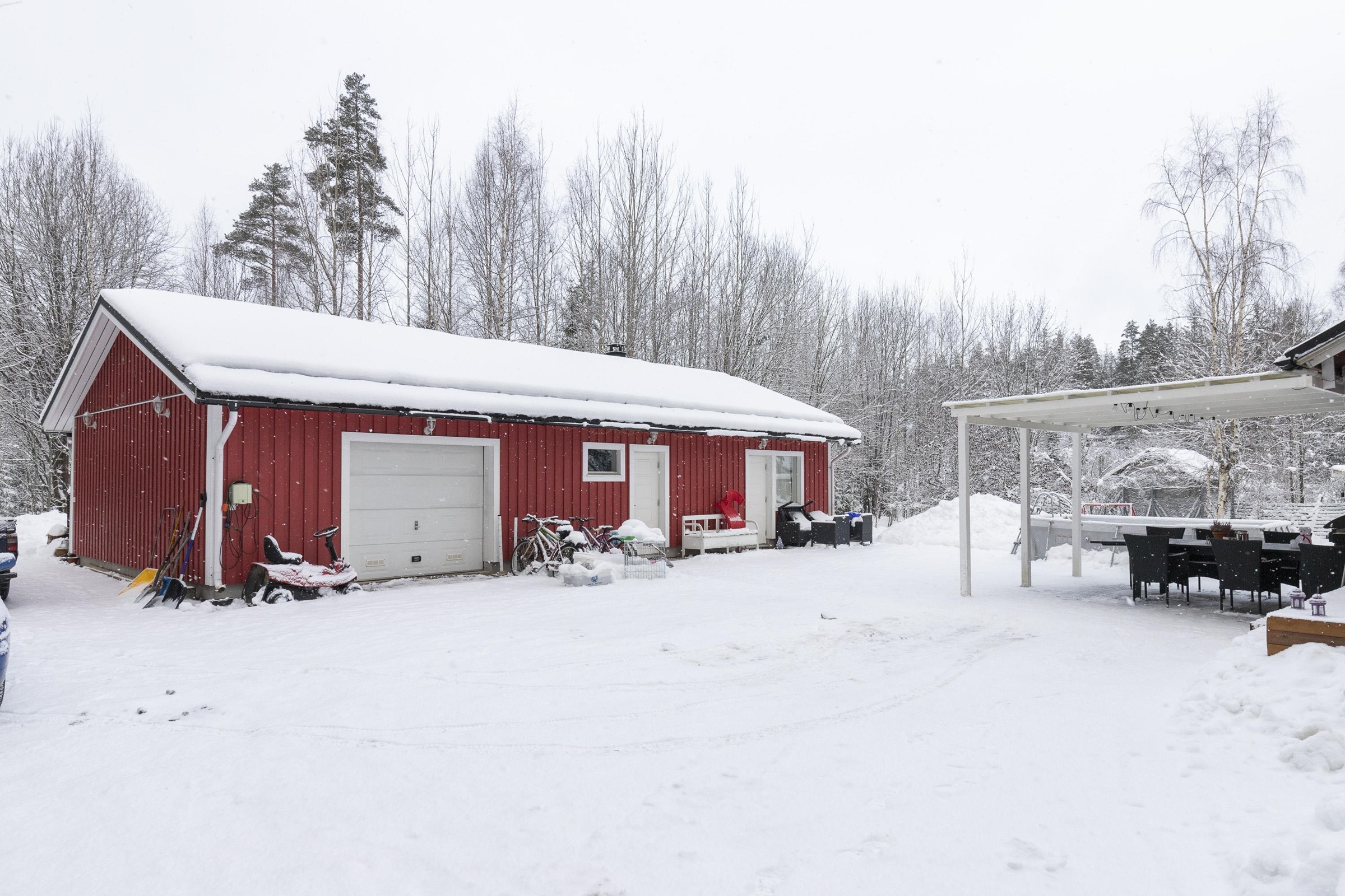 2016 valmistunut talousrakennus