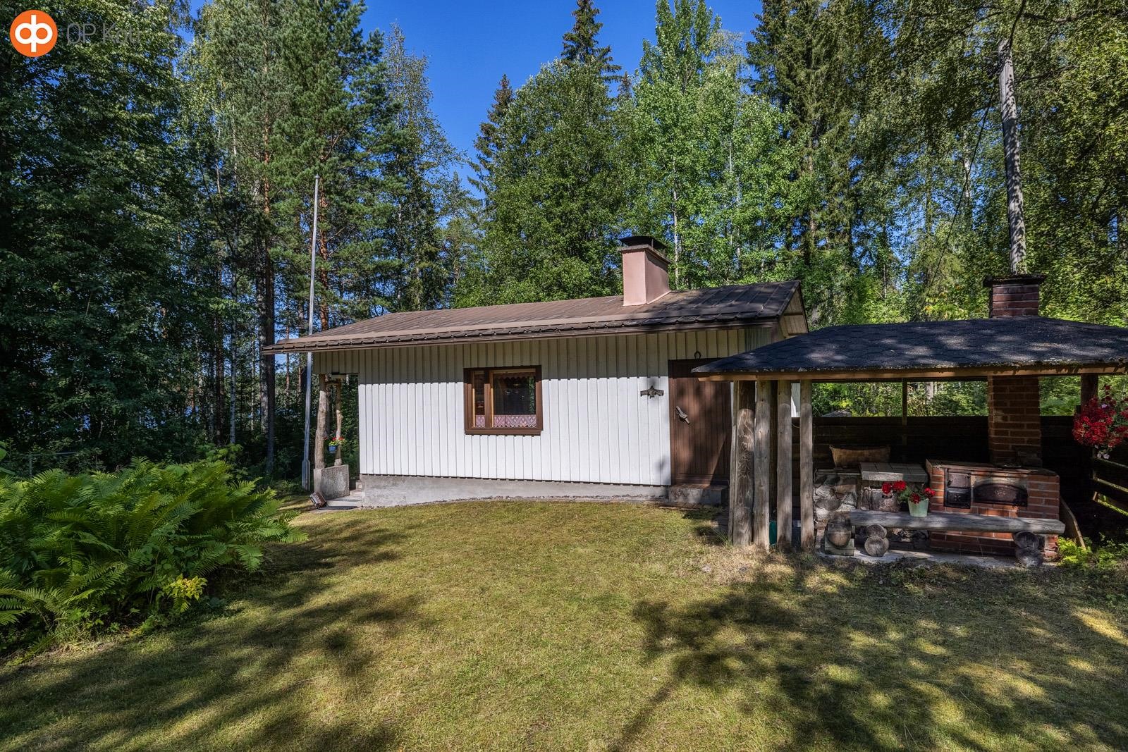 Päärakennuksen julkisivua
