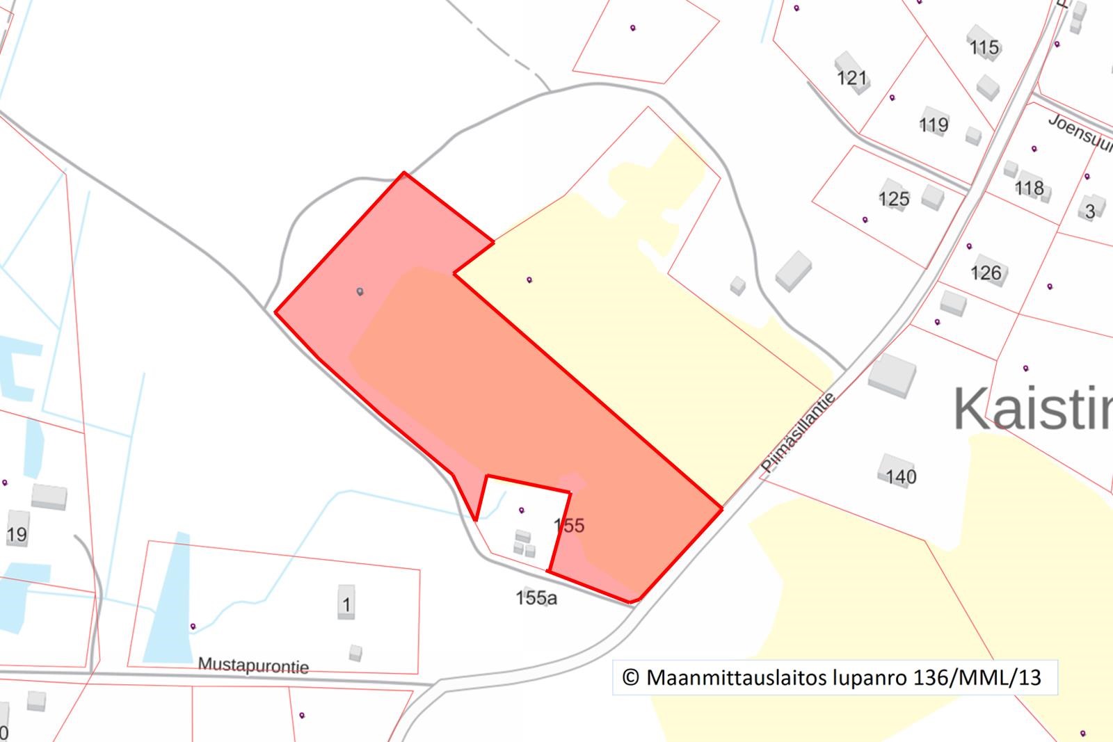 © Maanmittauslaitos lupanro 136/MML/13