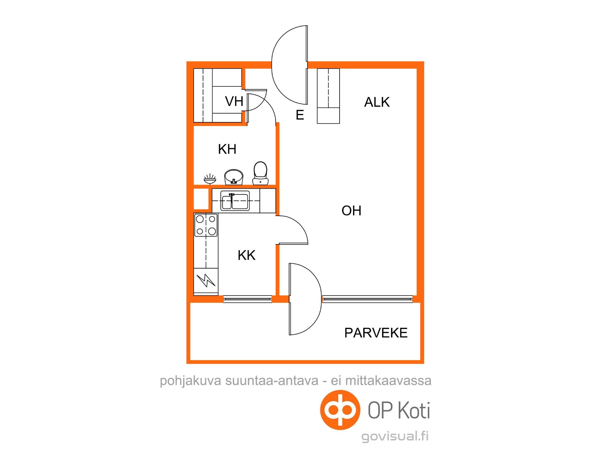 Viitteellinen pohjakuva