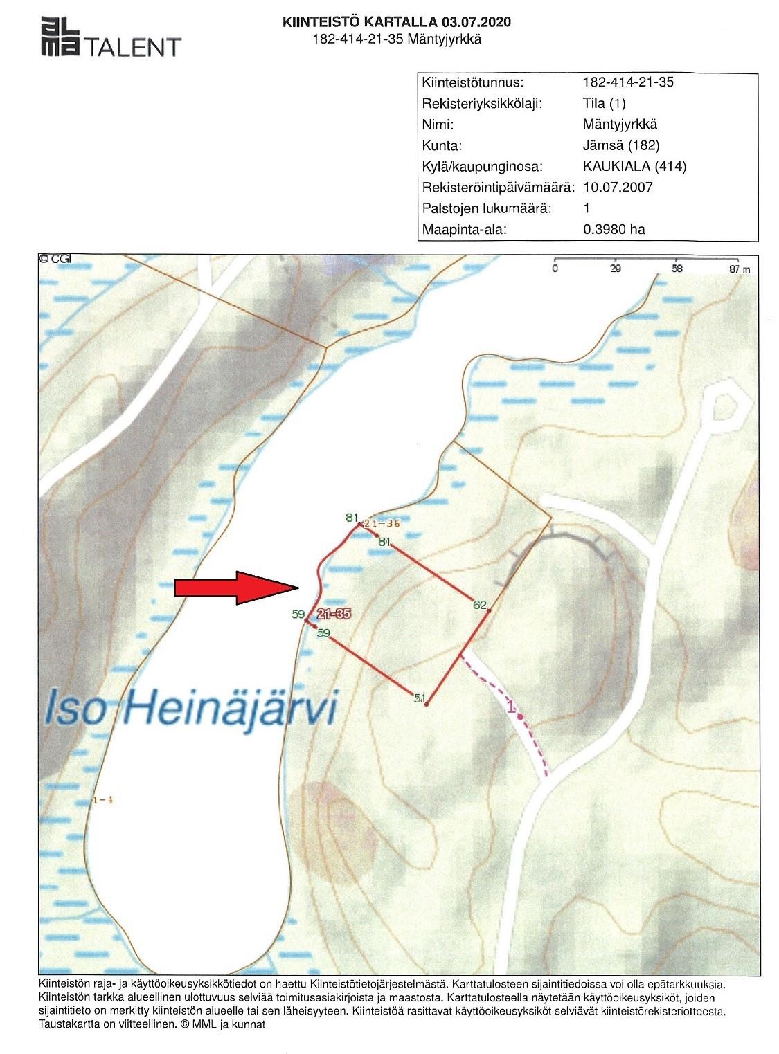 Kohteen pohjakuva