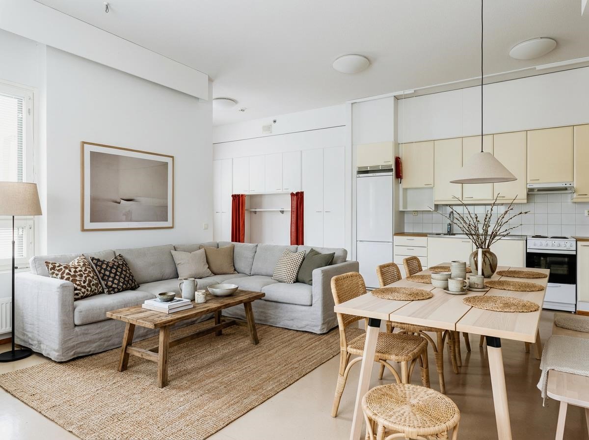 Virtuaalisesti kalustettu