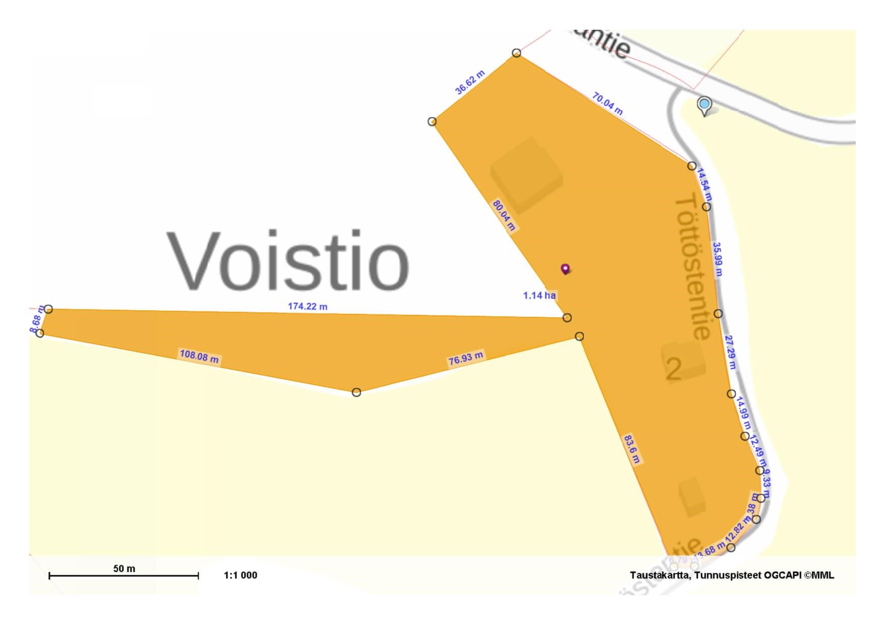 Kohteen pohjakuva