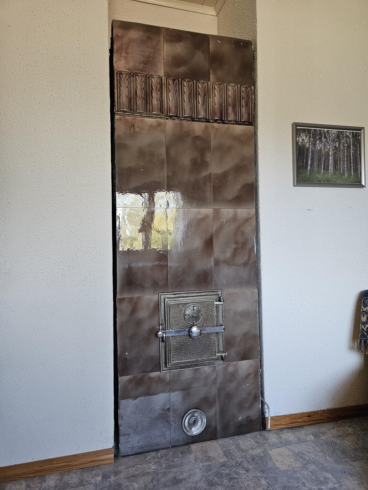 tulipesä yläkerran makuuhuoneessa