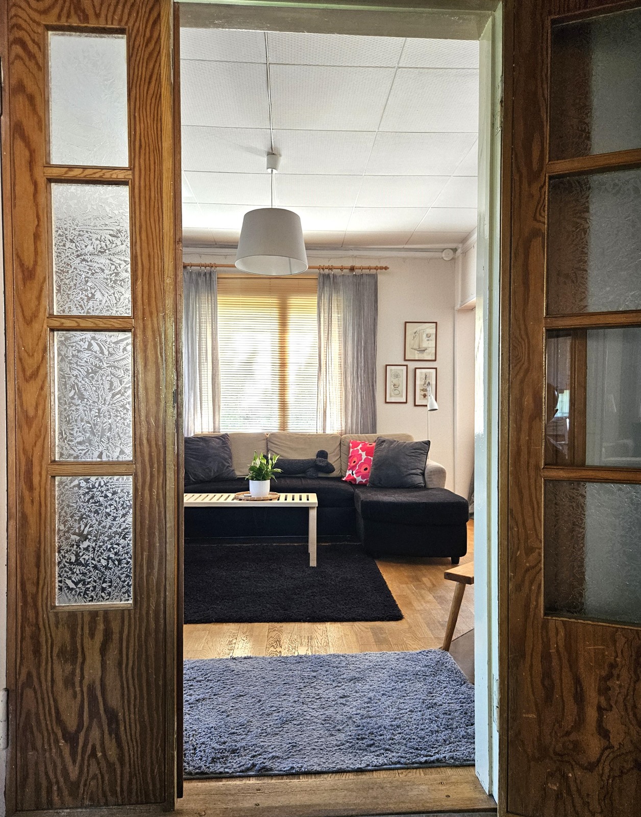 näkymä käytävältä