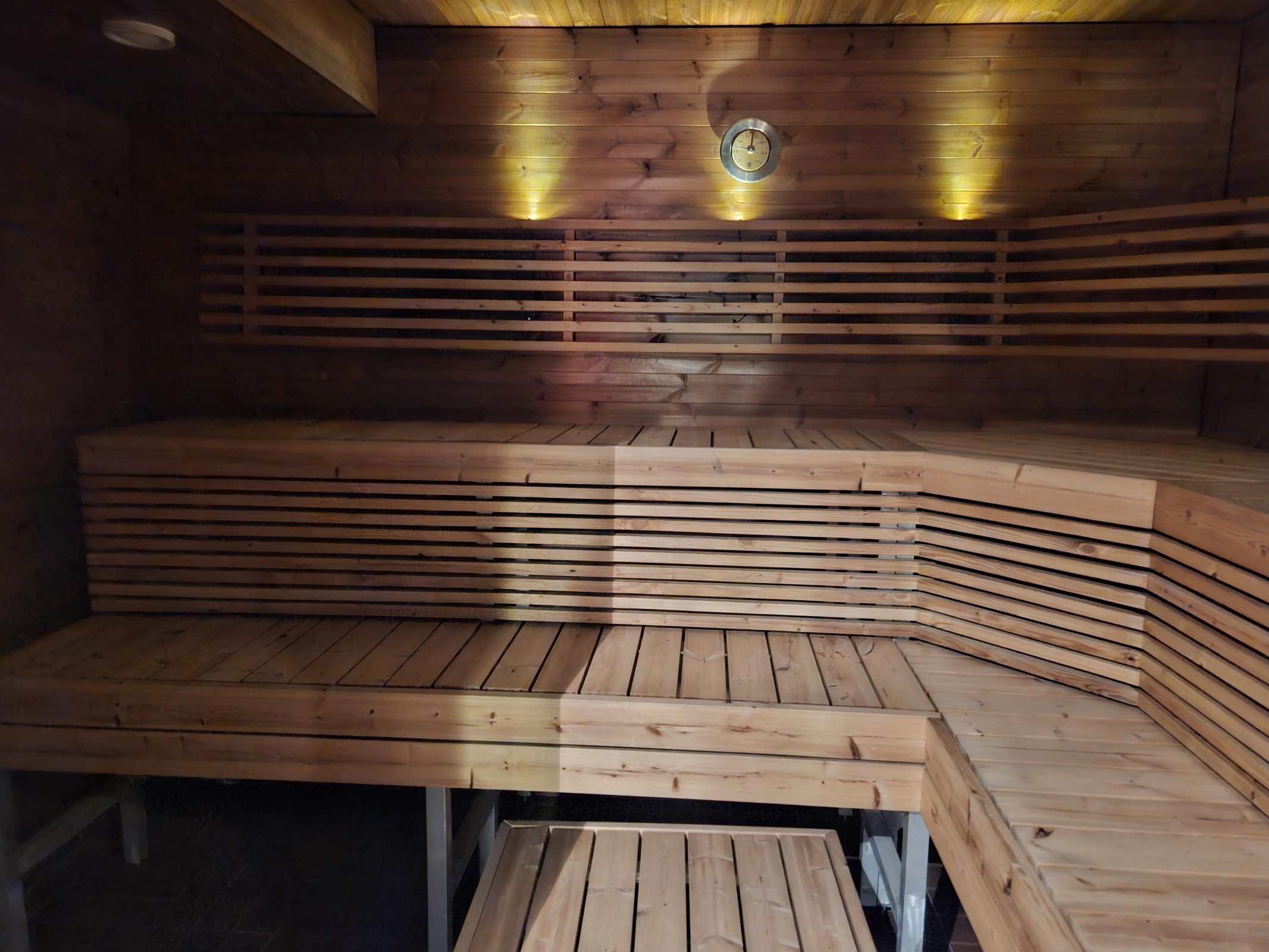 sauna alakerrassa