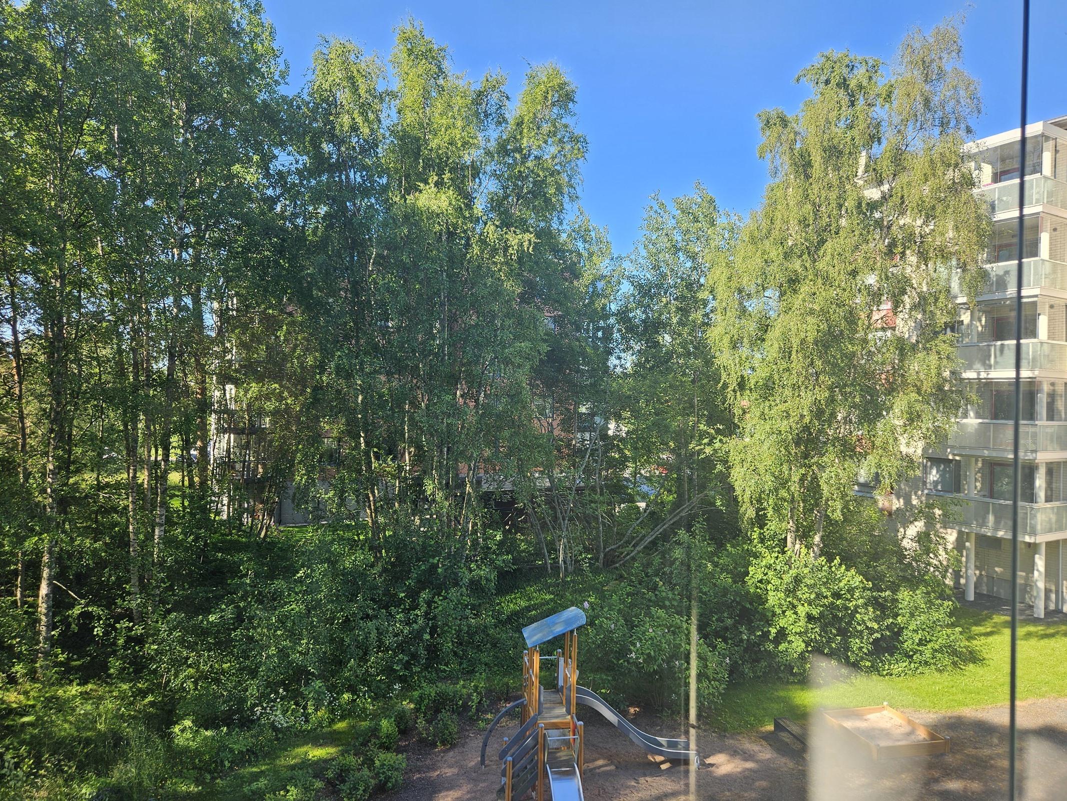 näkymää parvekkeelta