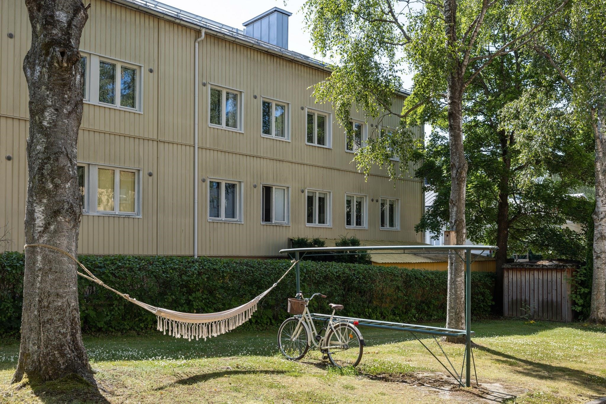 Asunto takaapäin