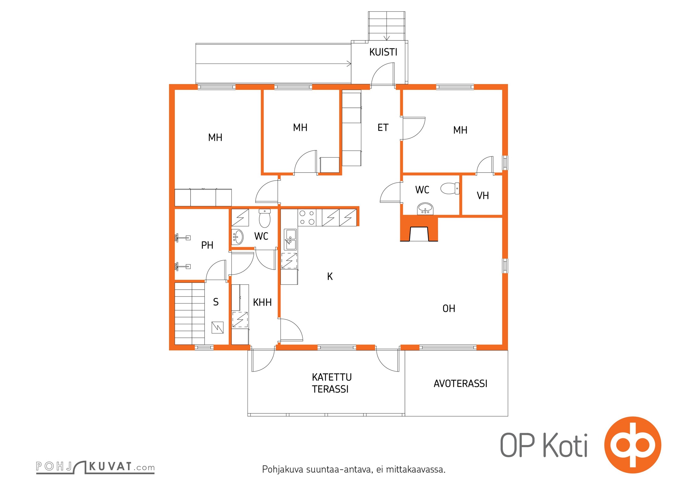 yksitasoinen koti