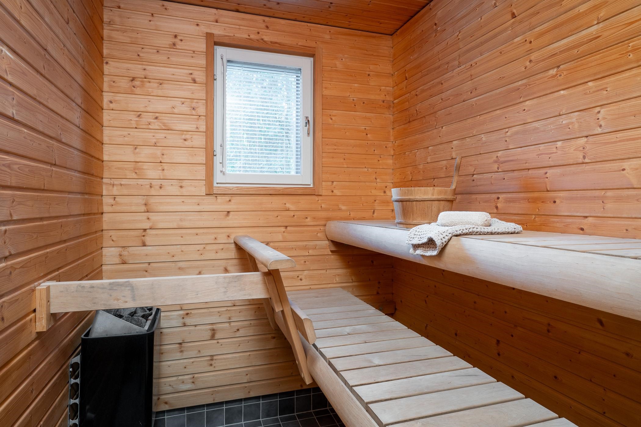 ikkunallinen sauna