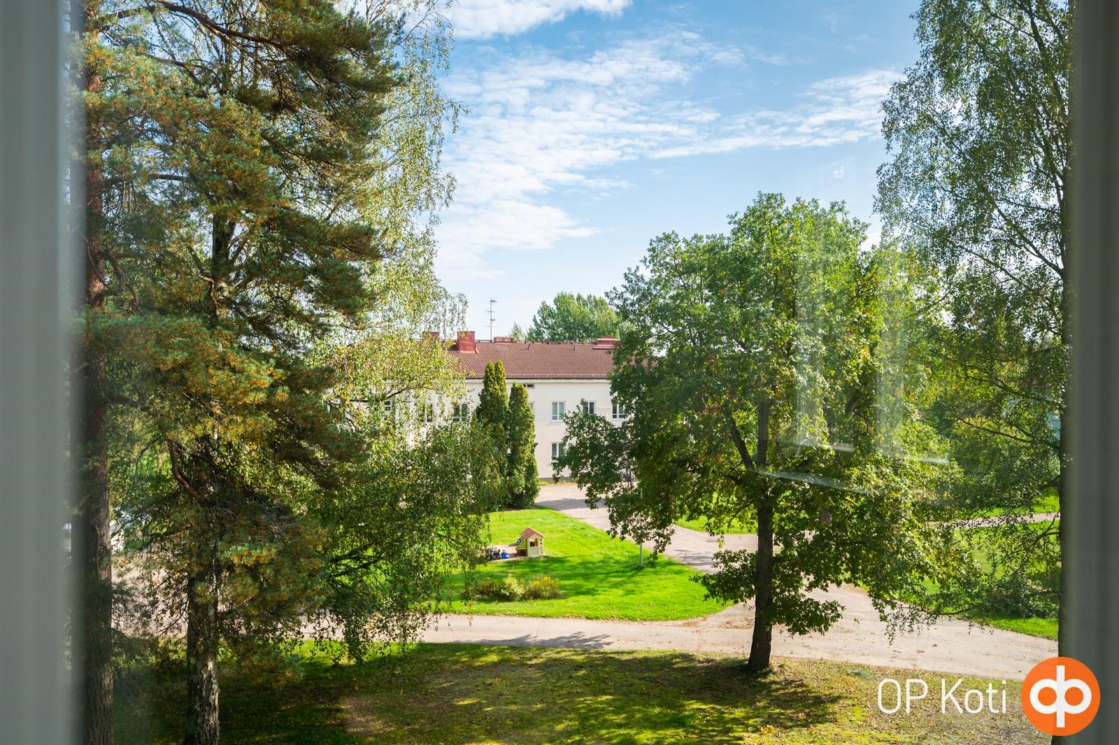 näkymä keittiöstä