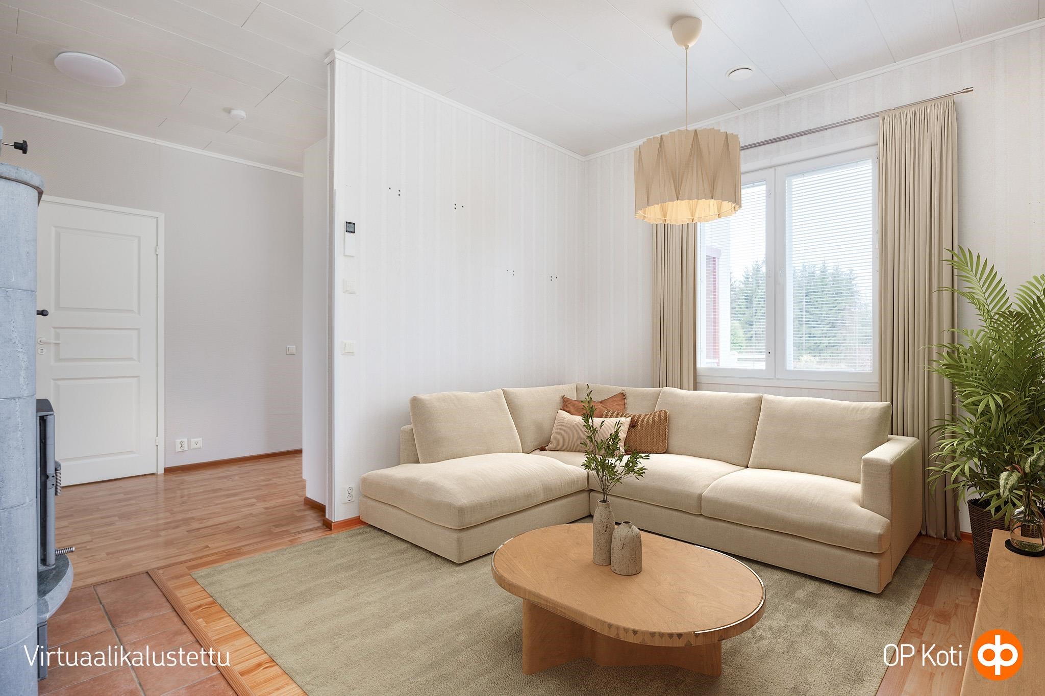 Virtuaalisisustettu kuva