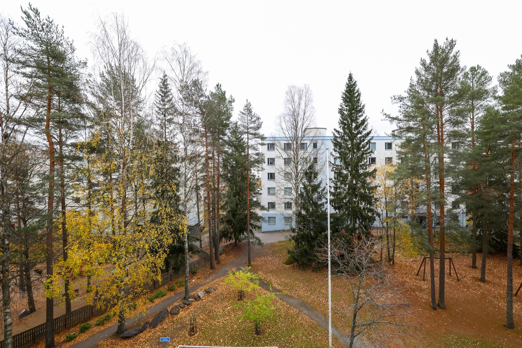 näkymää parvekkeelta