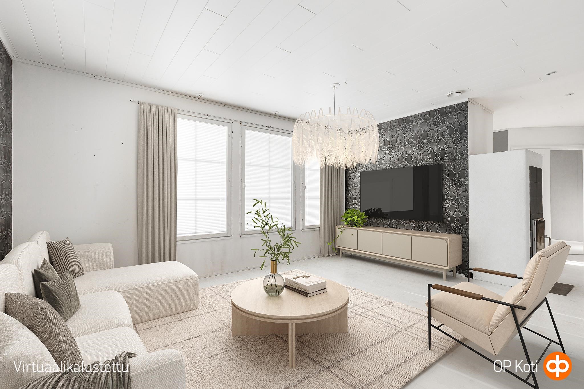 Virtuaalisisustettu kuva