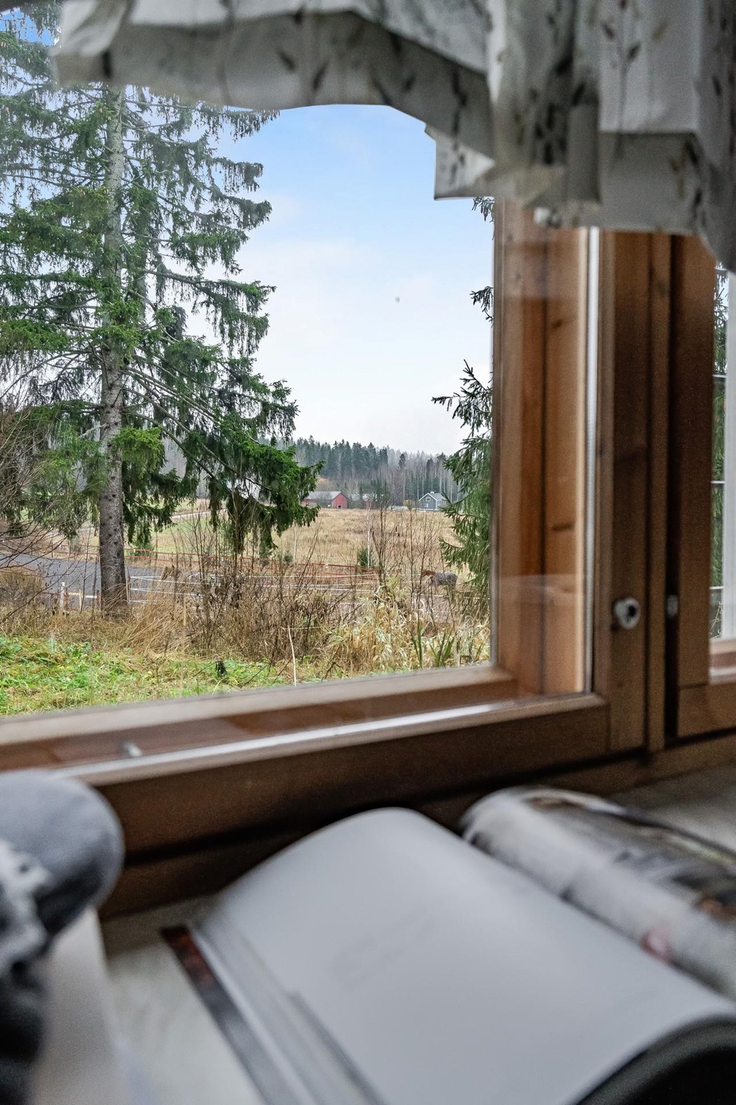 Näkymä keittiön ikkunasta