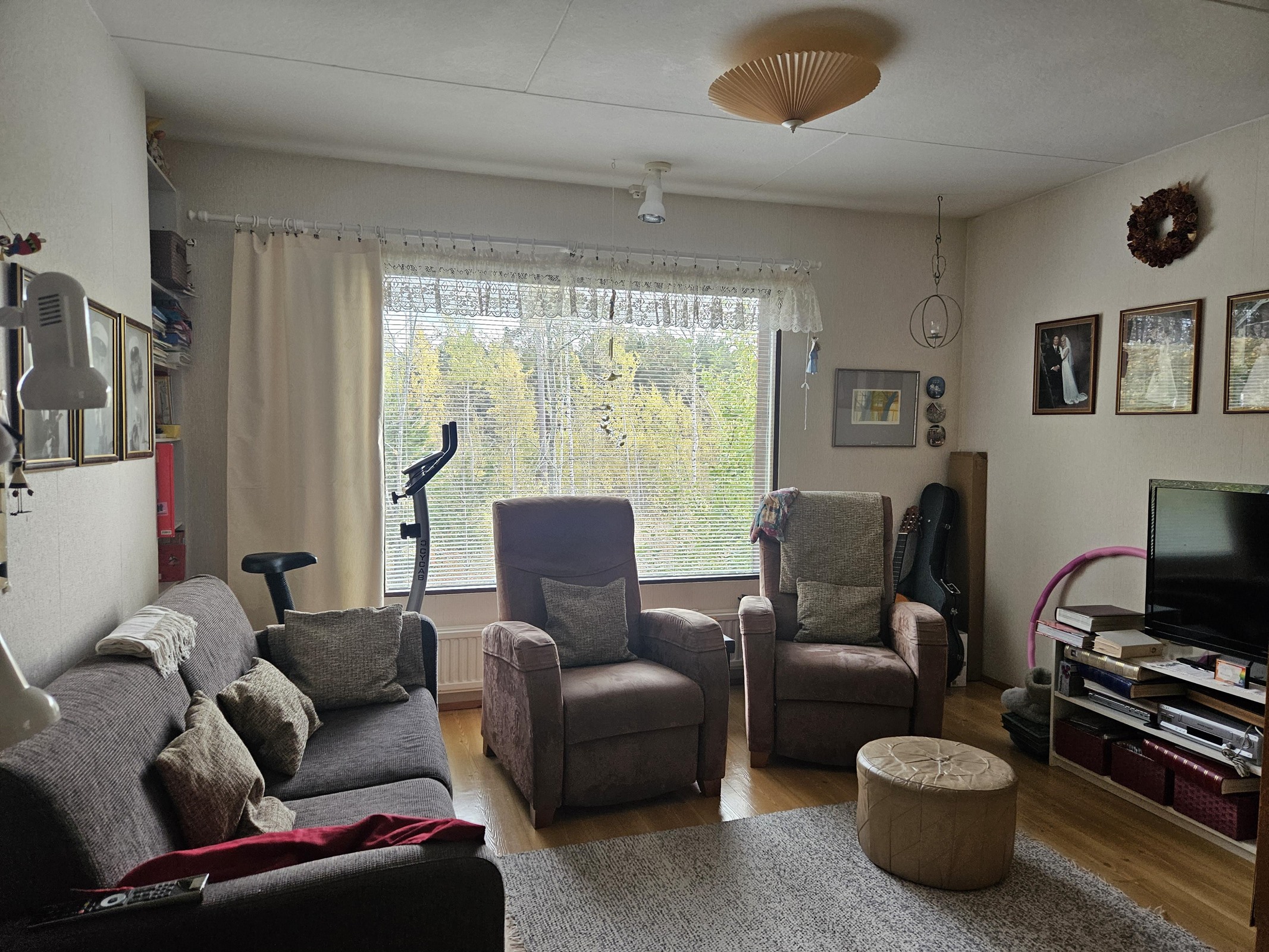 makuuhuone 3 laajennusosassa