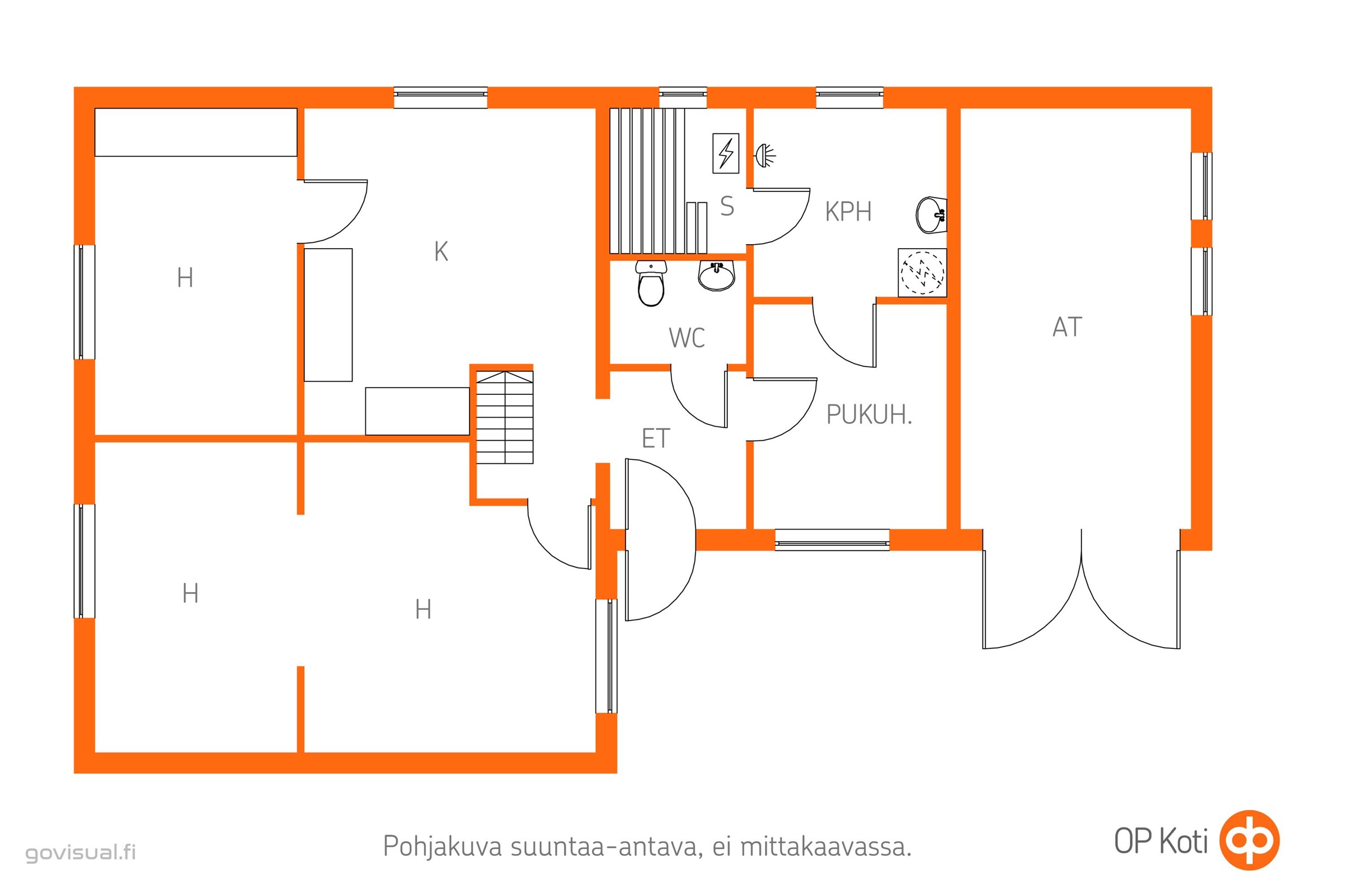 Viitteellinen pohjakuva