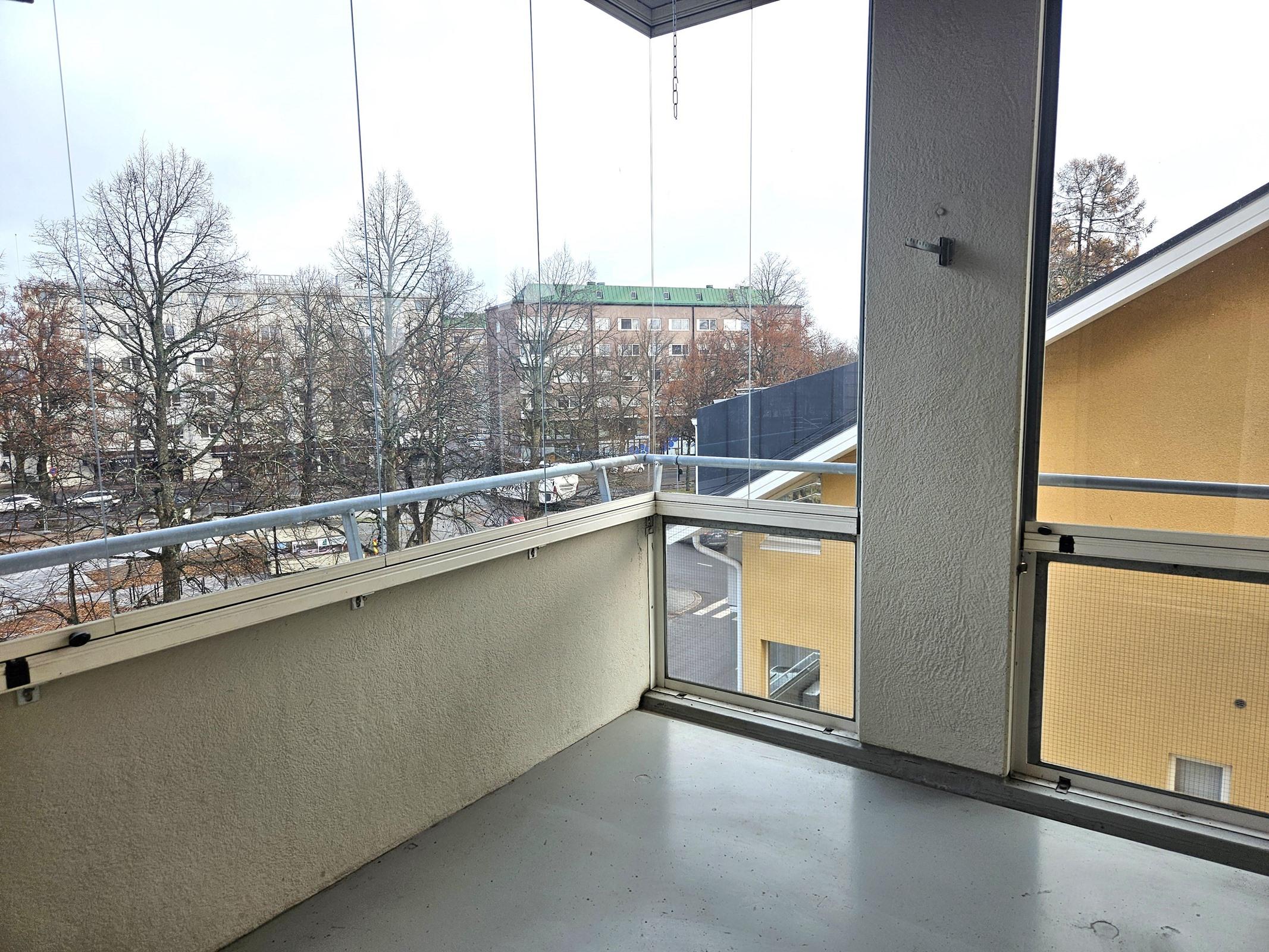 näkymää parvekkeelta