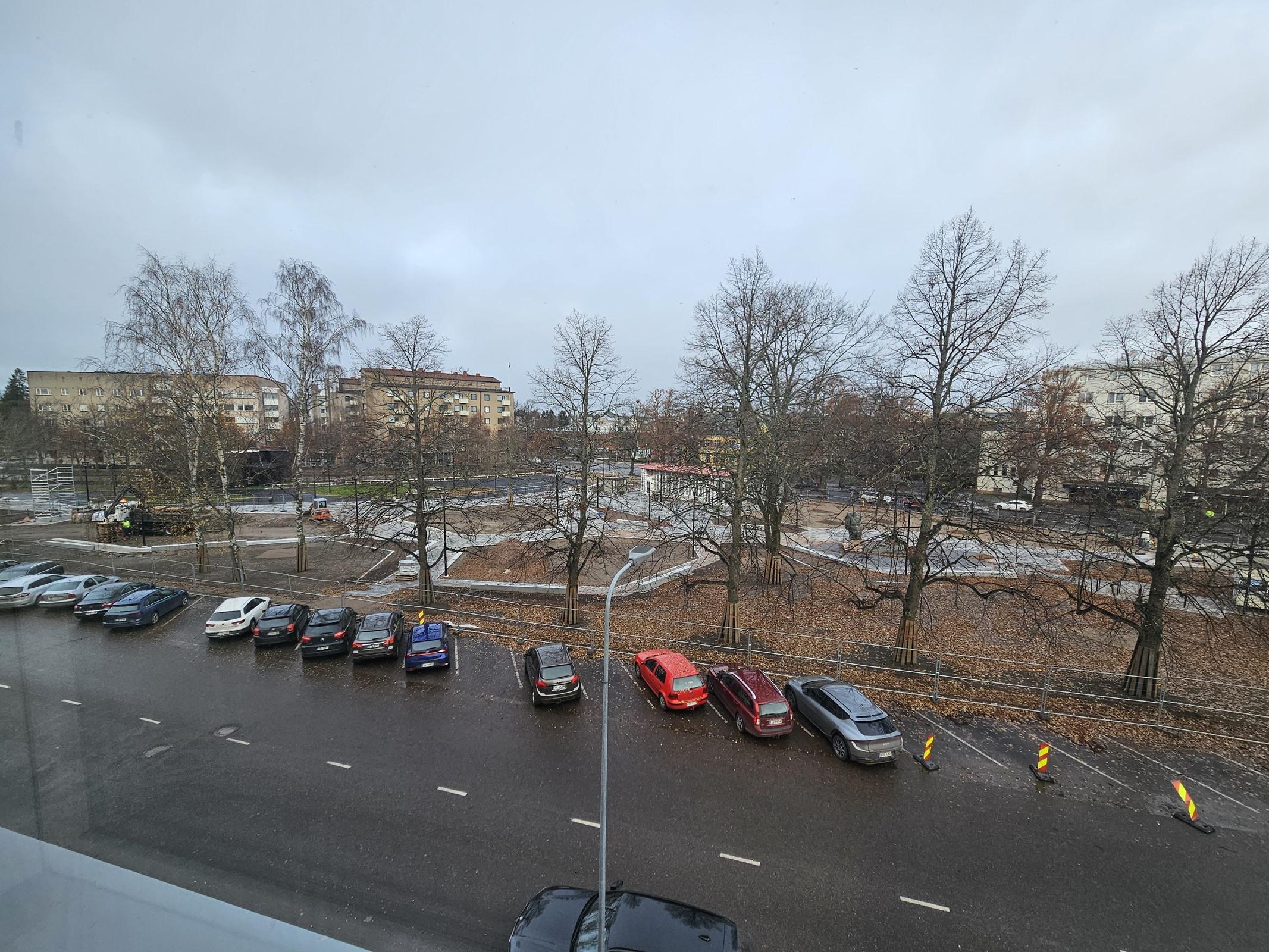 näkymä keittiöstä