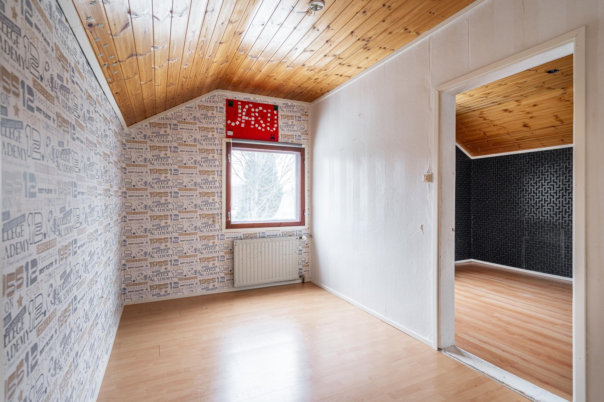 Yläkerran makuuhuone