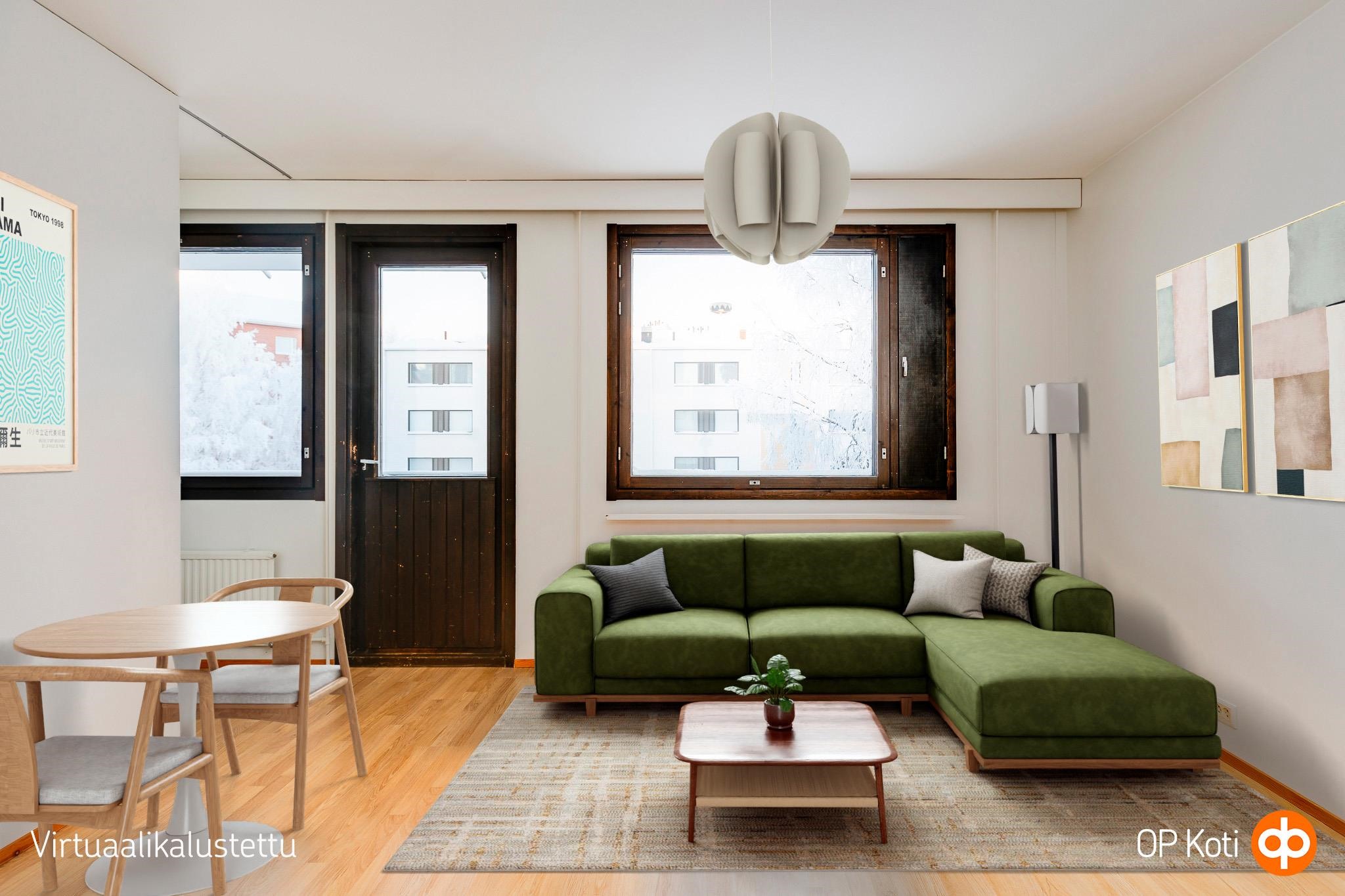 Virtuaalistailattu kuva