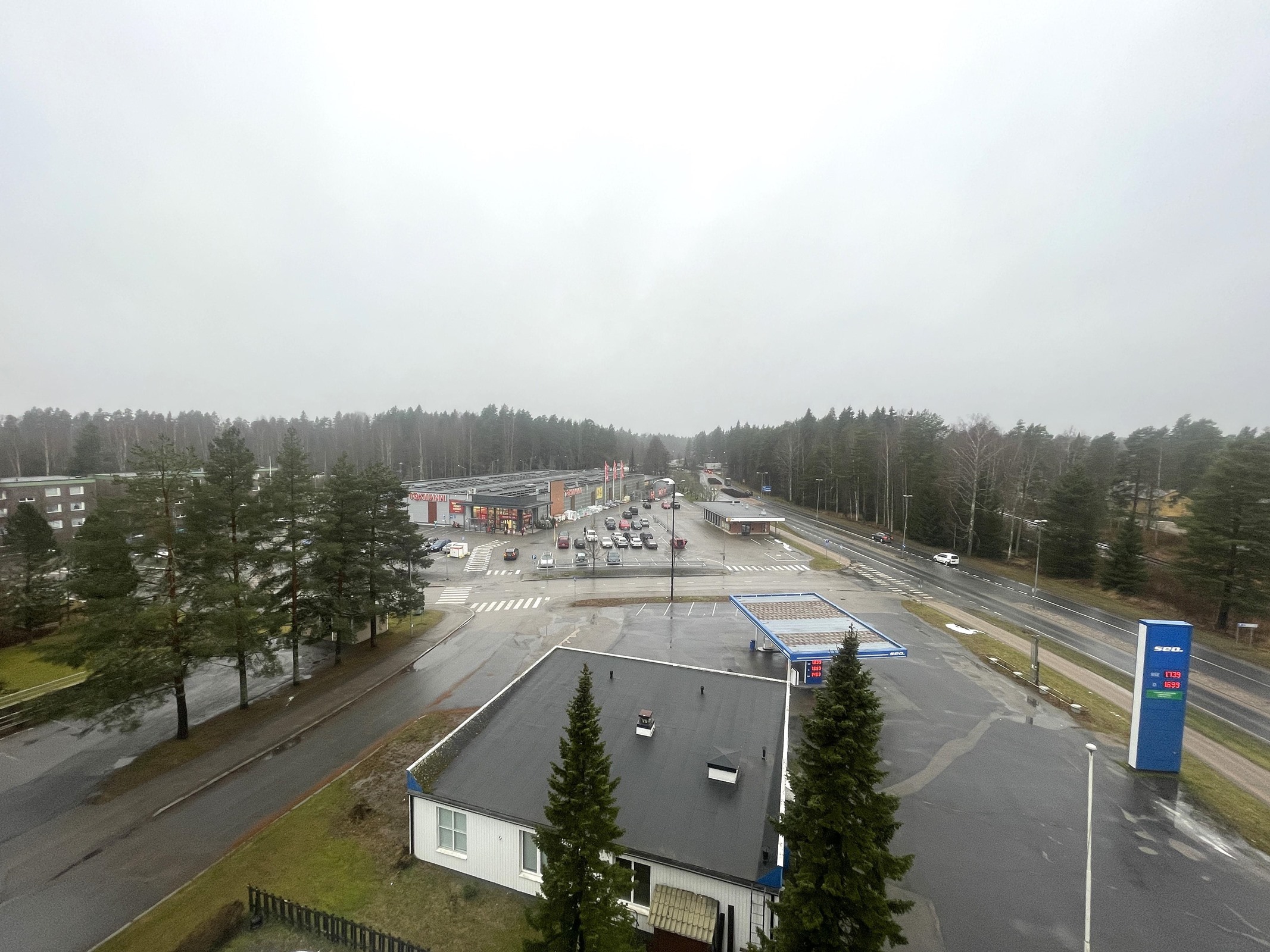 näkymä parvekkeelta