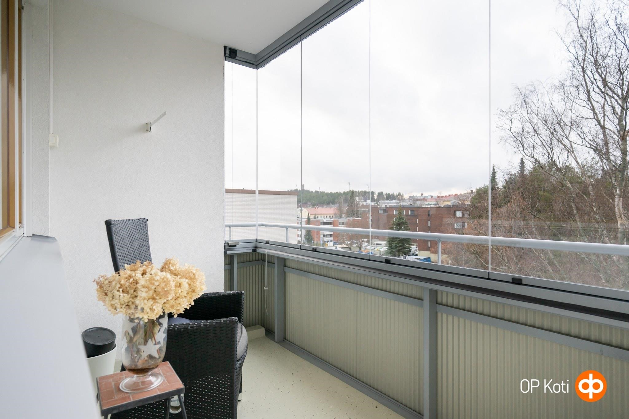 Näkymää parvekkeelta