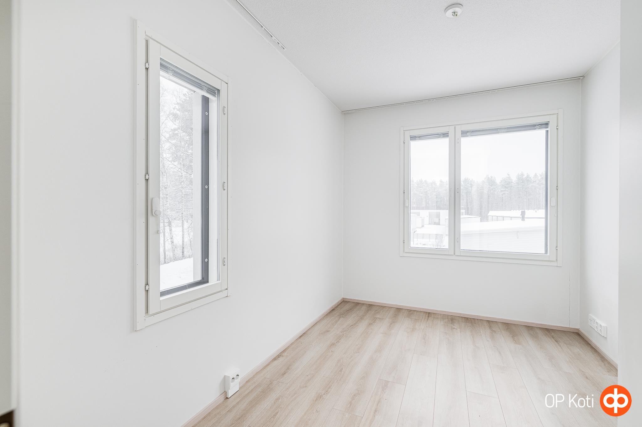 Virtuaalisisustukseen käytetty huone