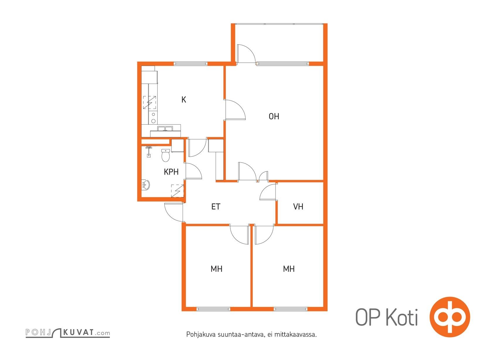 ohjeellinen pohjakuva