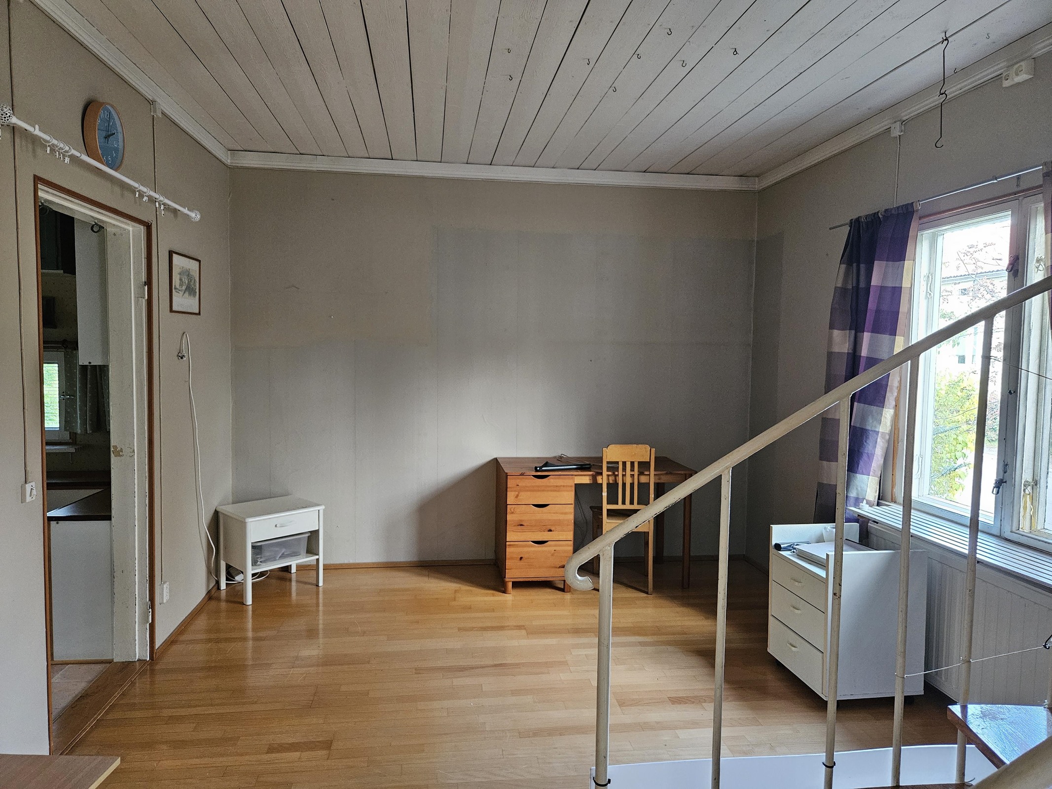 olohuonetilaa toiseen suuntaan