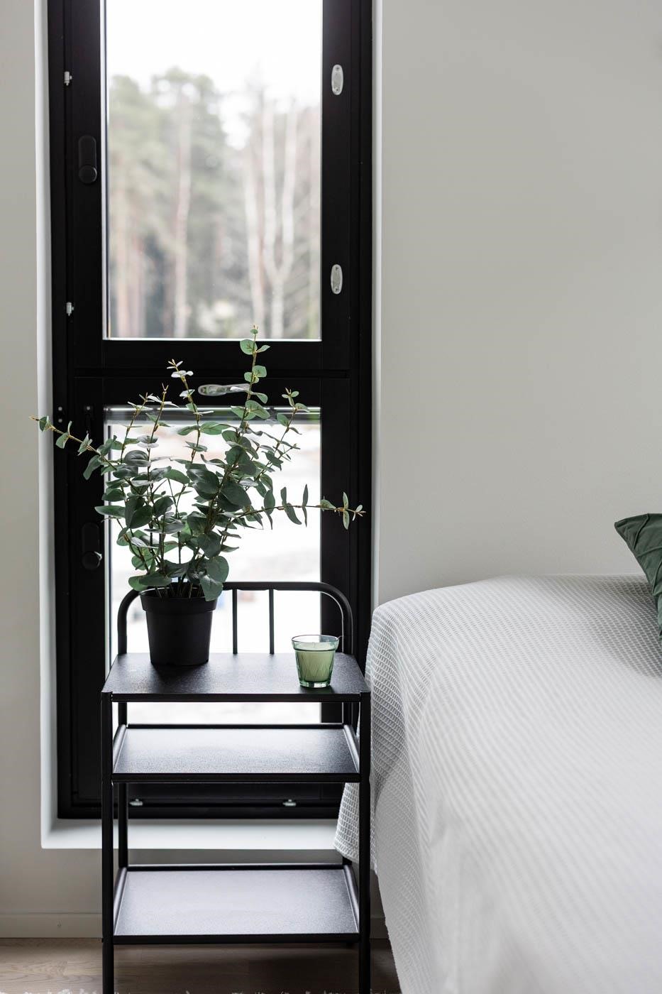 Kuva mallikalustetusta kolmiosta