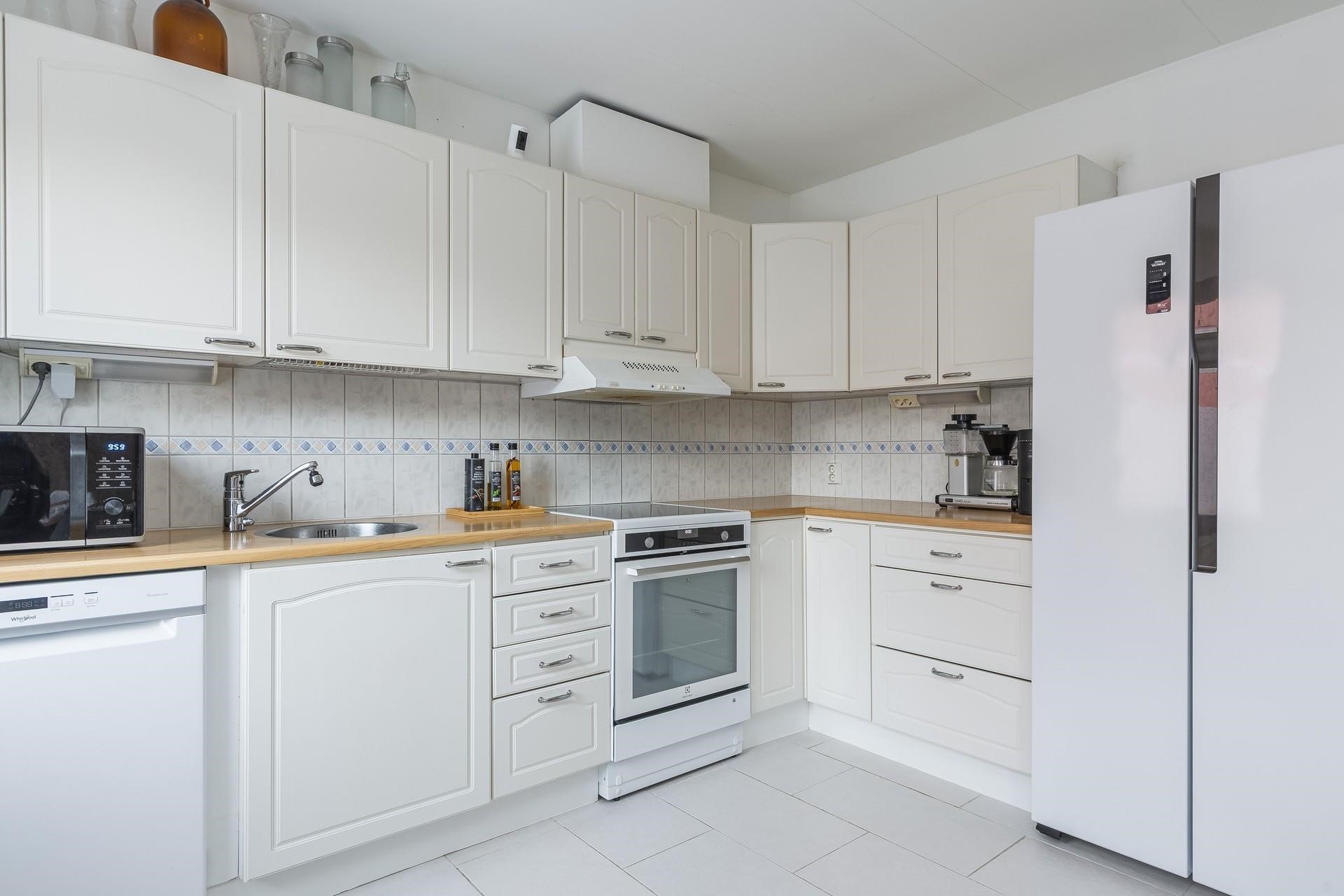 Keittiön työtilaa.