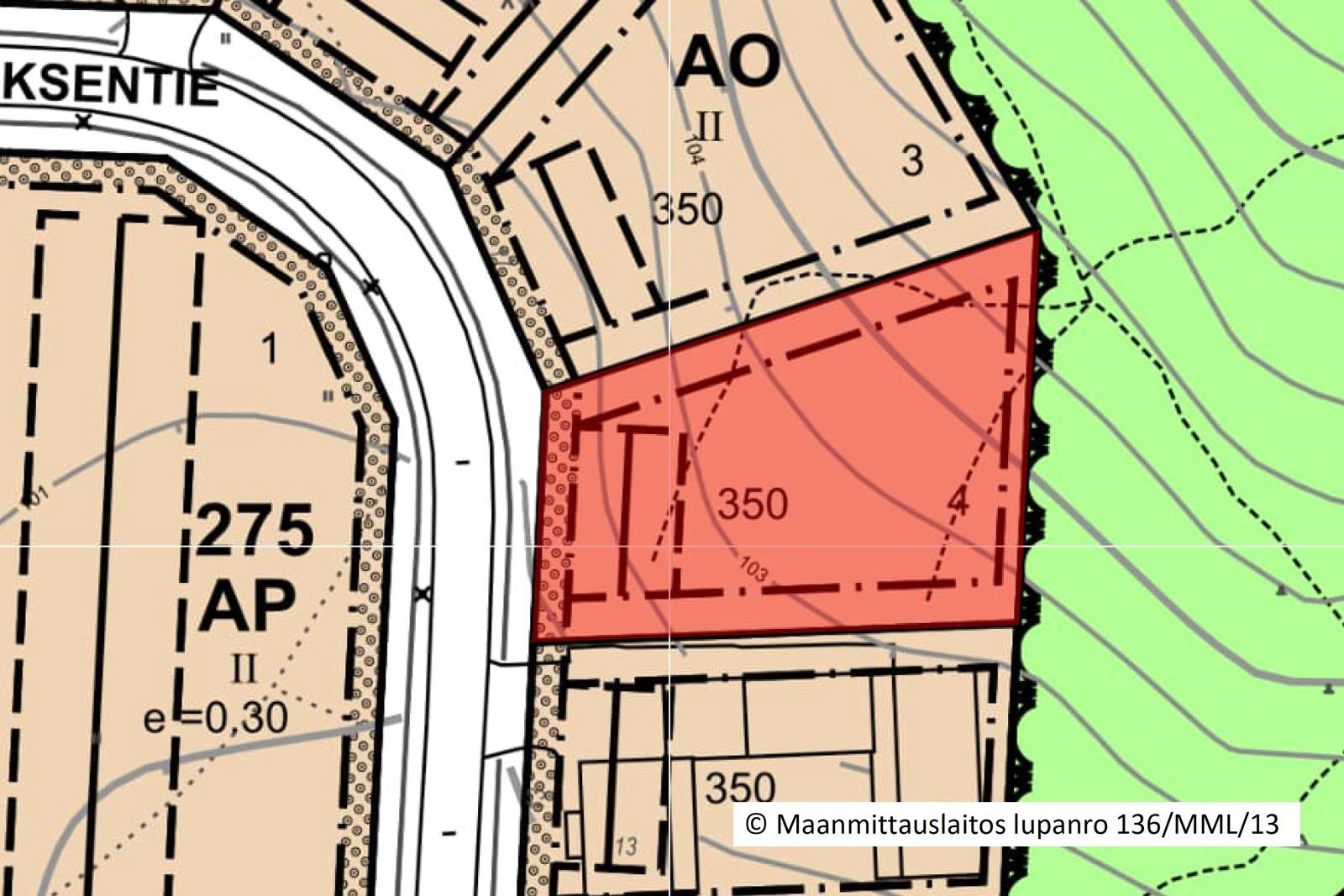 © Maanmittauslaitos lupanro 136/MML/13