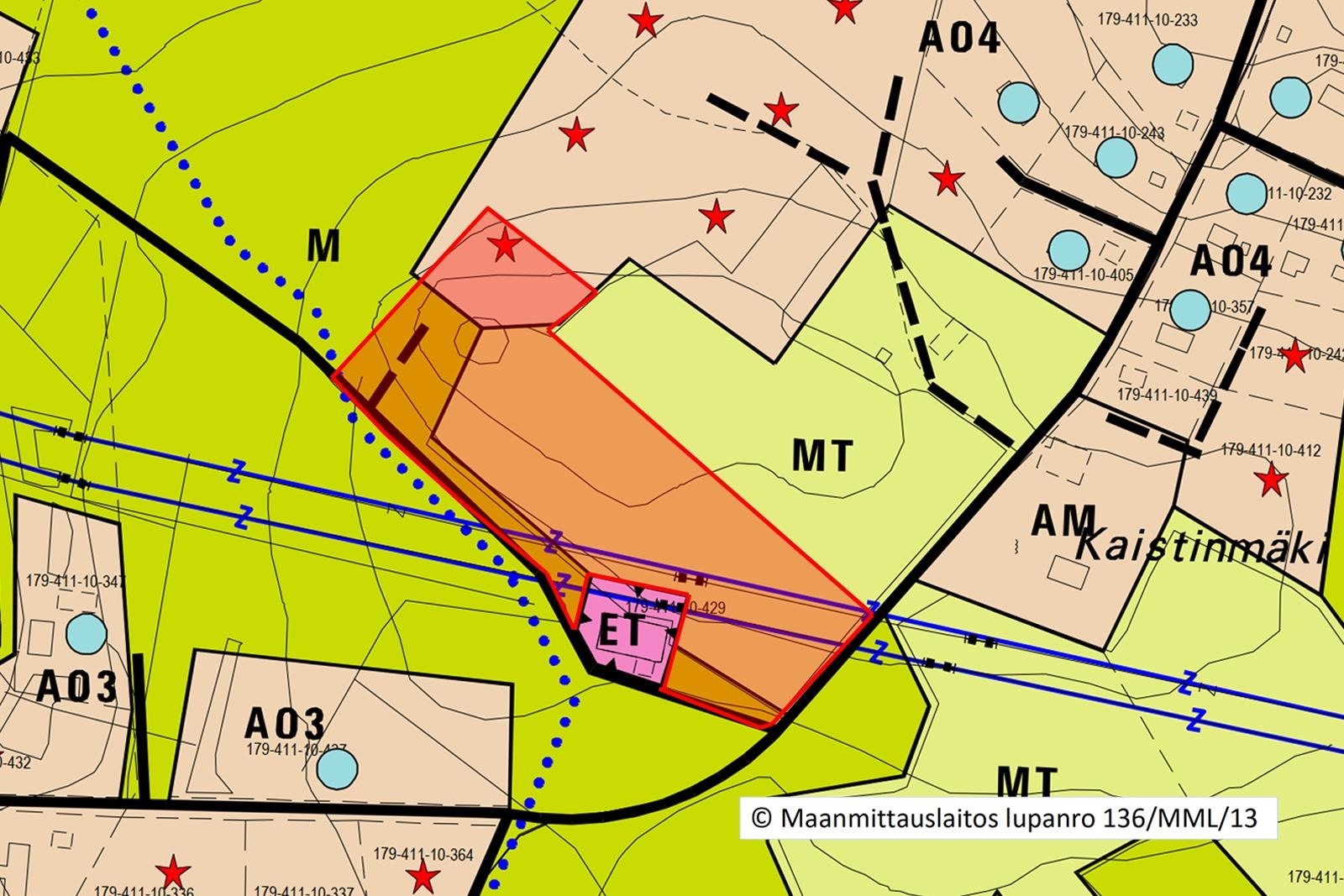 © Maanmittauslaitos lupanro 136/MML/13