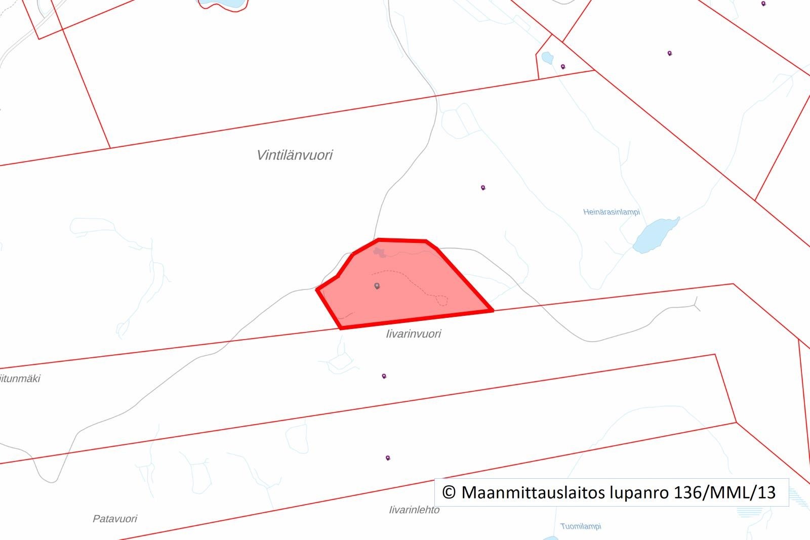 © Maanmittauslaitos lupanro 136/MML/13