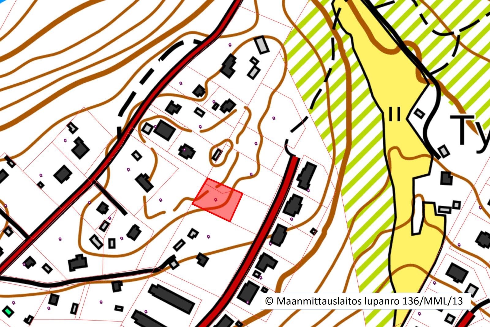 © Maanmittauslaitos lupanro 136/MML/13