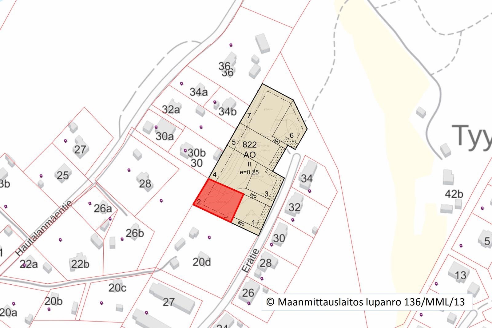 © Maanmittauslaitos lupanro 136/MML/13