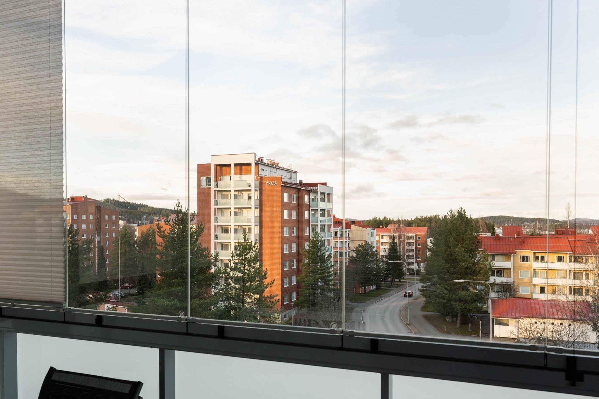 Näkymää parvekkeelta