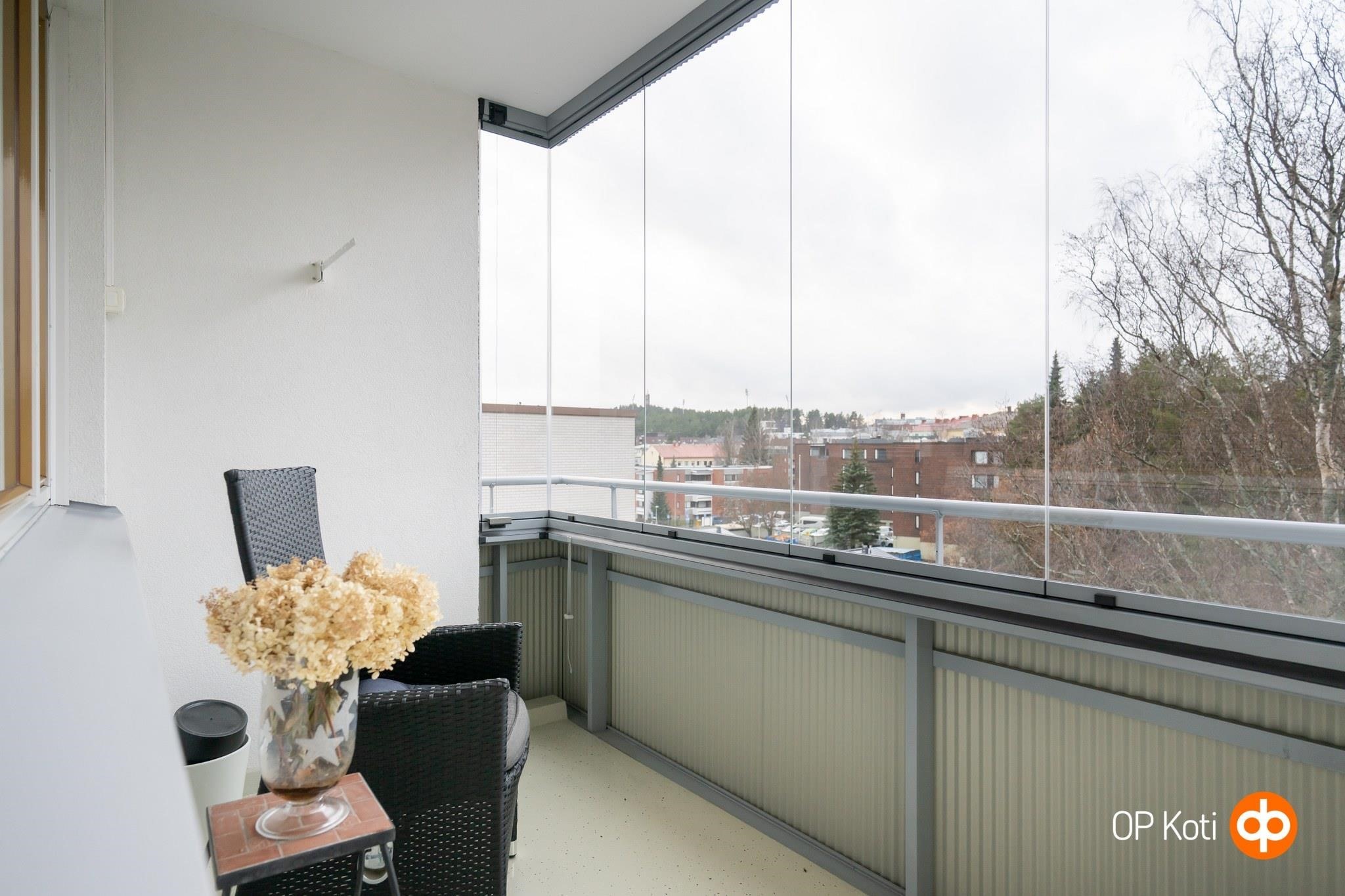 Näkymää parvekkeelta