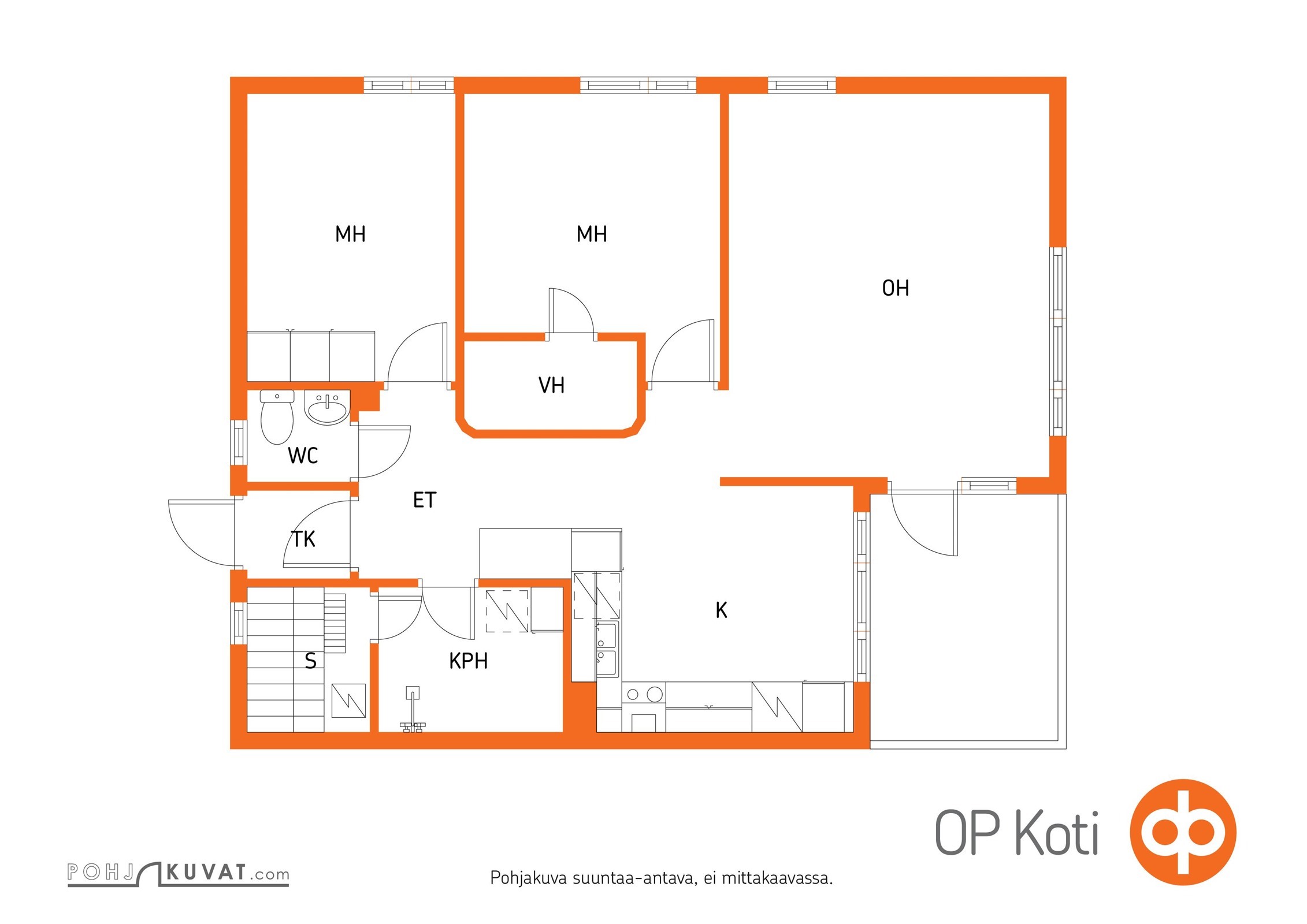 ohjeellinen pohjakuva