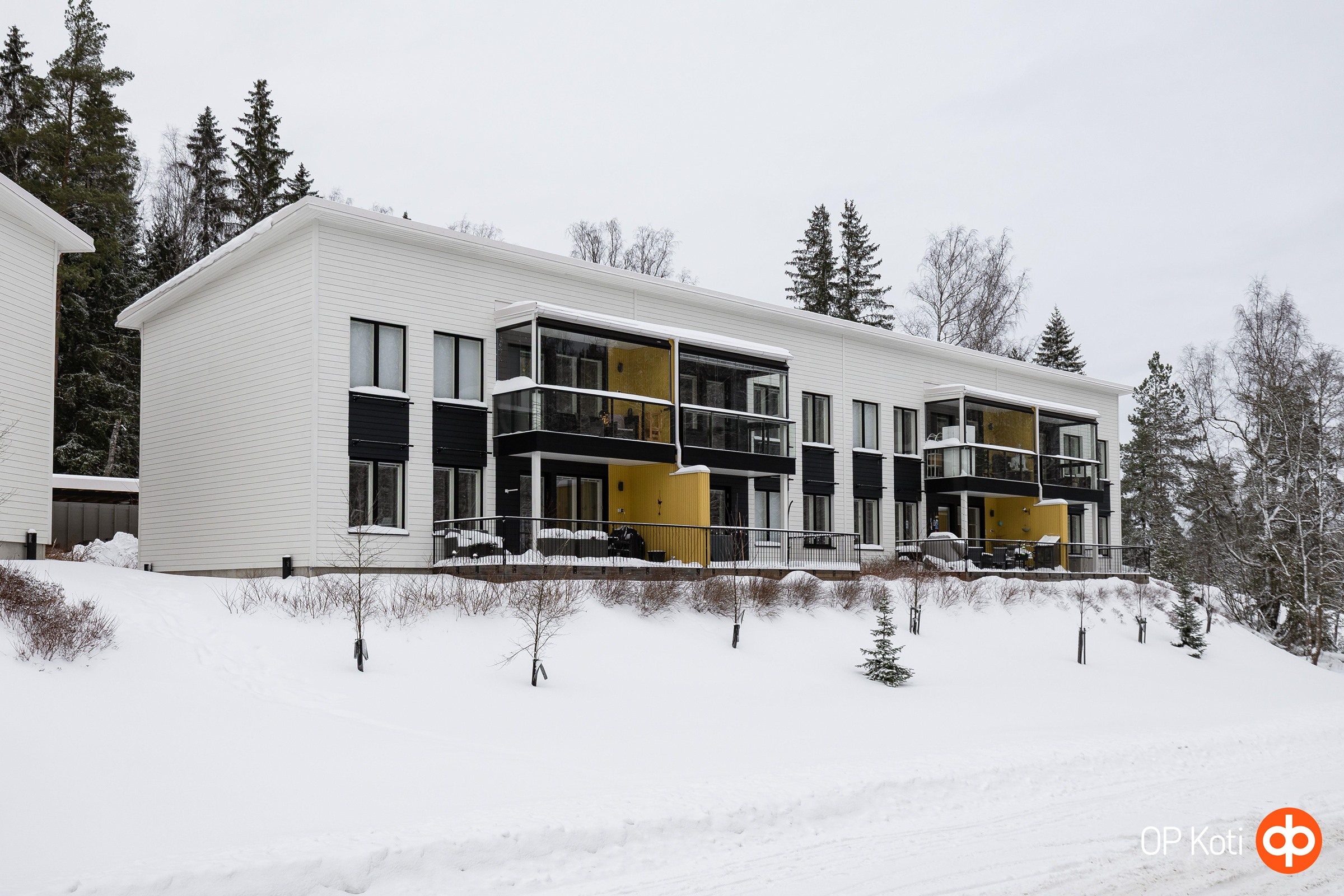 Kadun puoleinen julkisivu