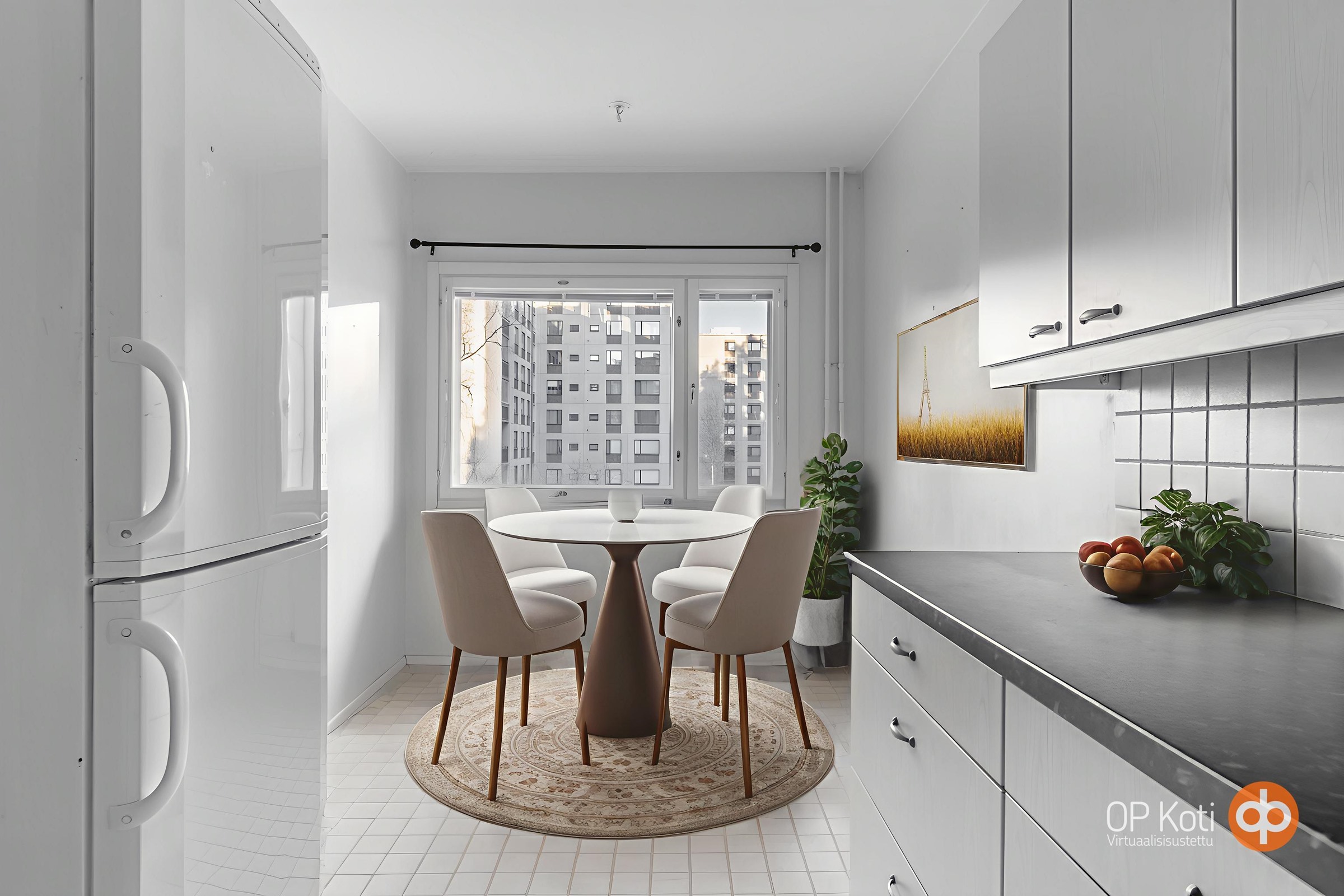 Digistailattu ruokailutila