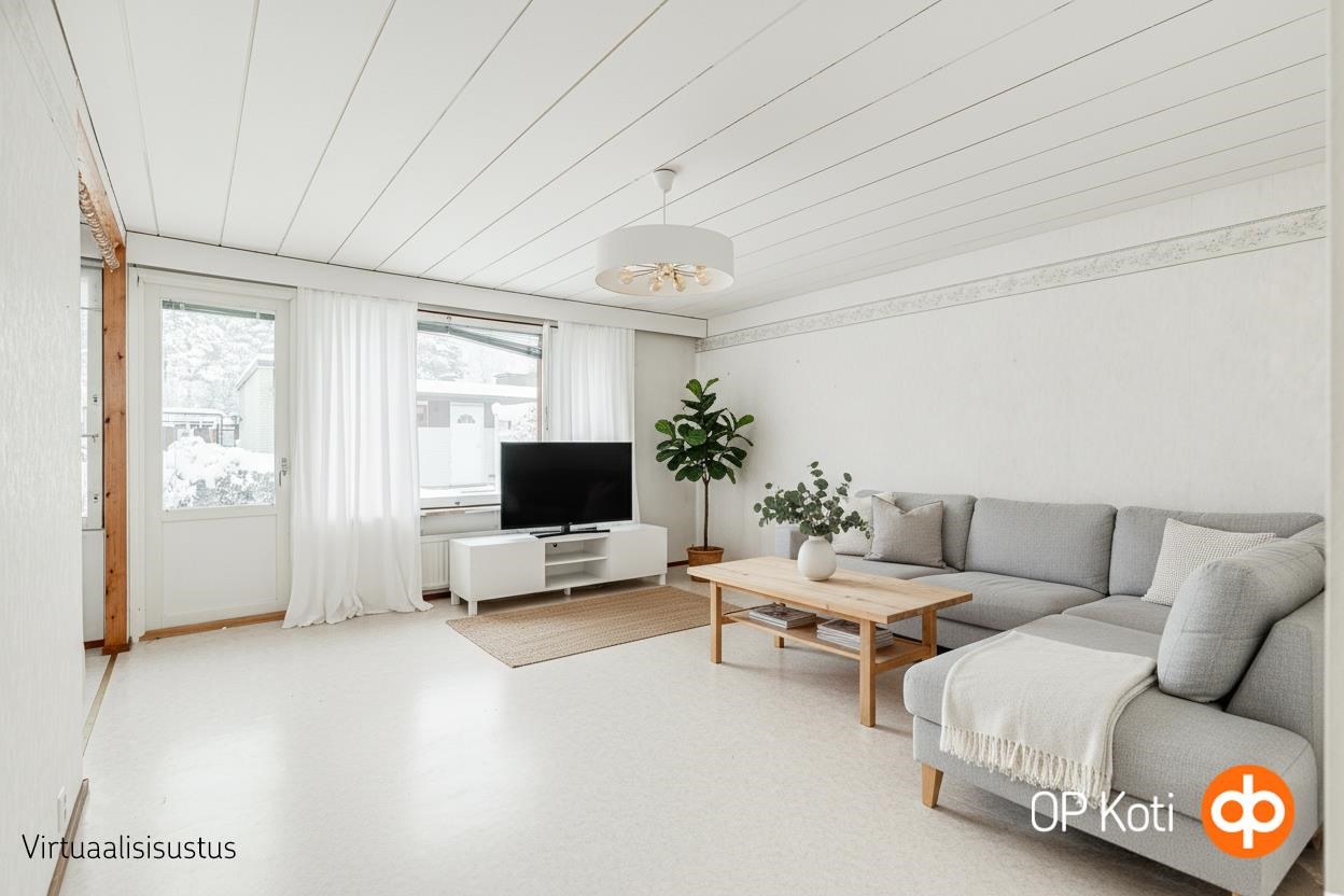 Virtuaalisisustettu kuva