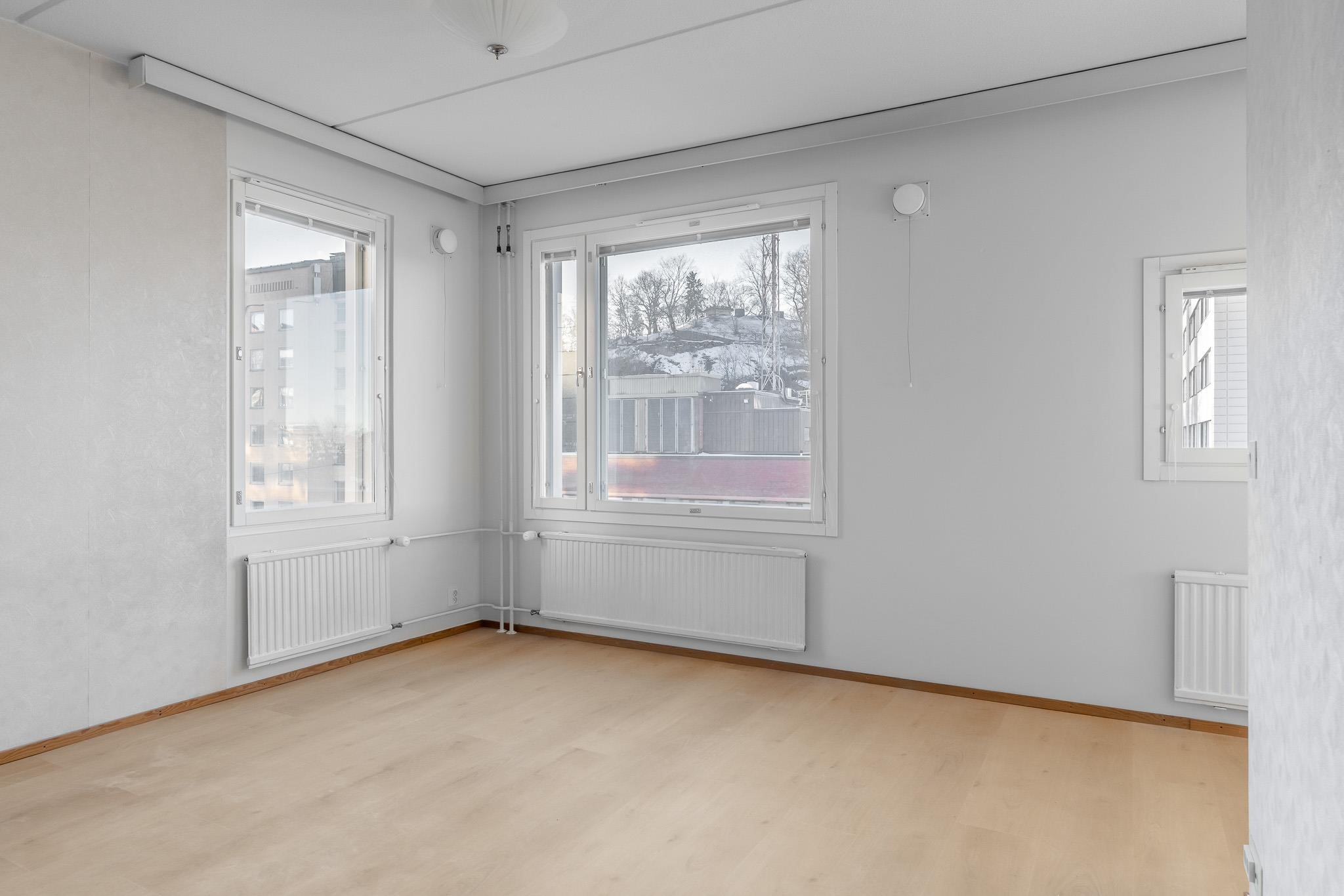 Asunto on heti vapaa ja muuttovalmis