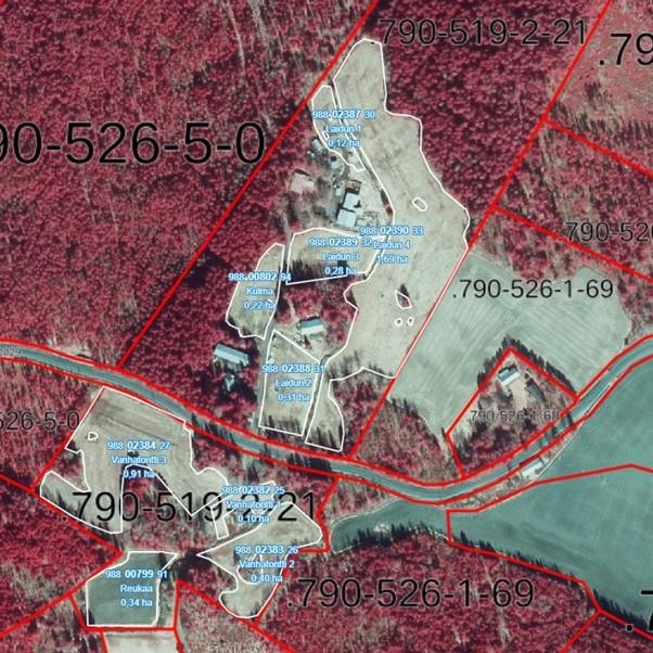 Vähätalo / kartta 1