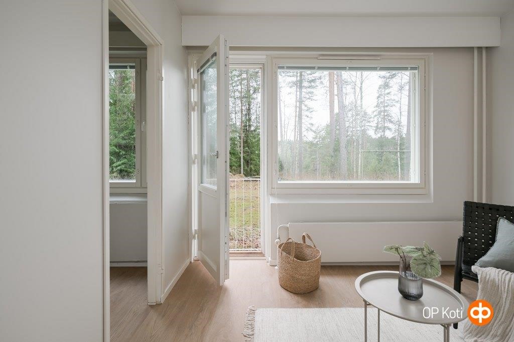 Olohuoneessa ranskalainenparveke