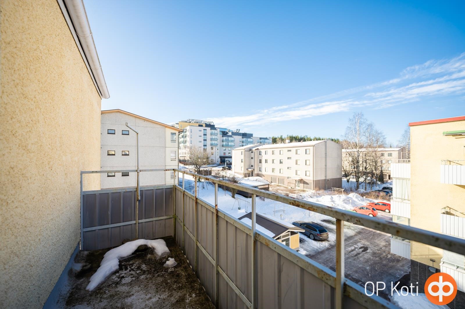 näkymä parvekkeelta