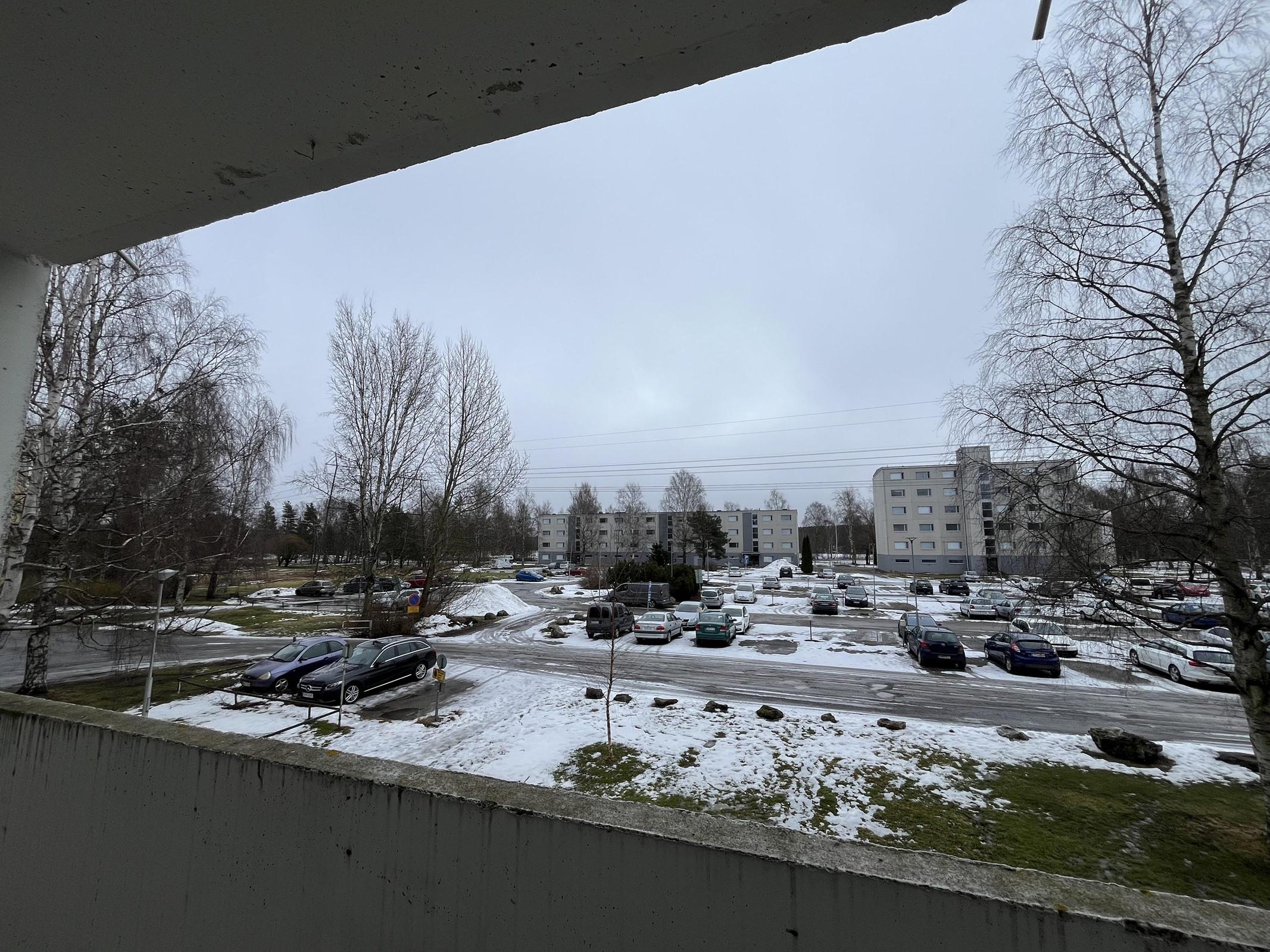 näkymä parvekkeelta