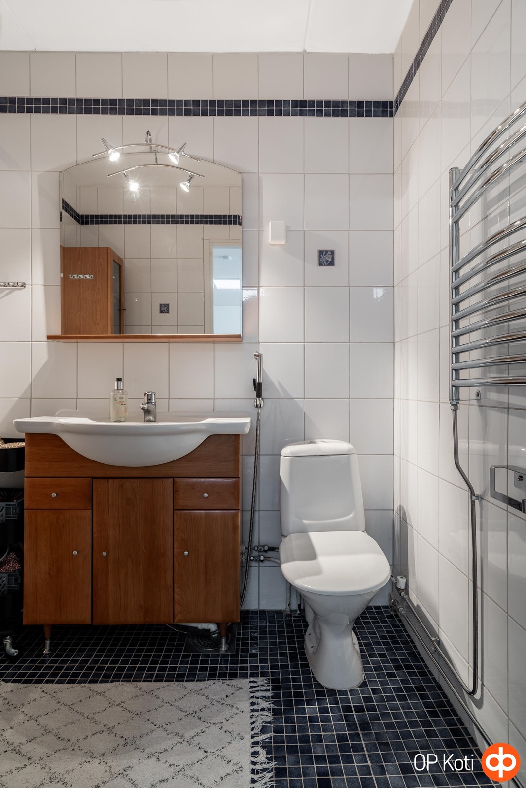 Yläkerran WC, vesieristetty