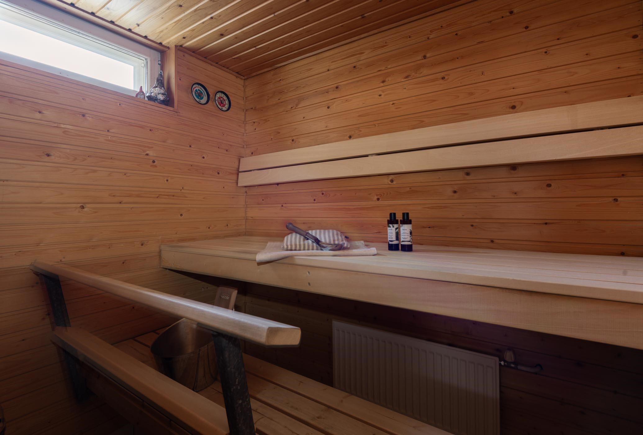 ikkunallinen sauna